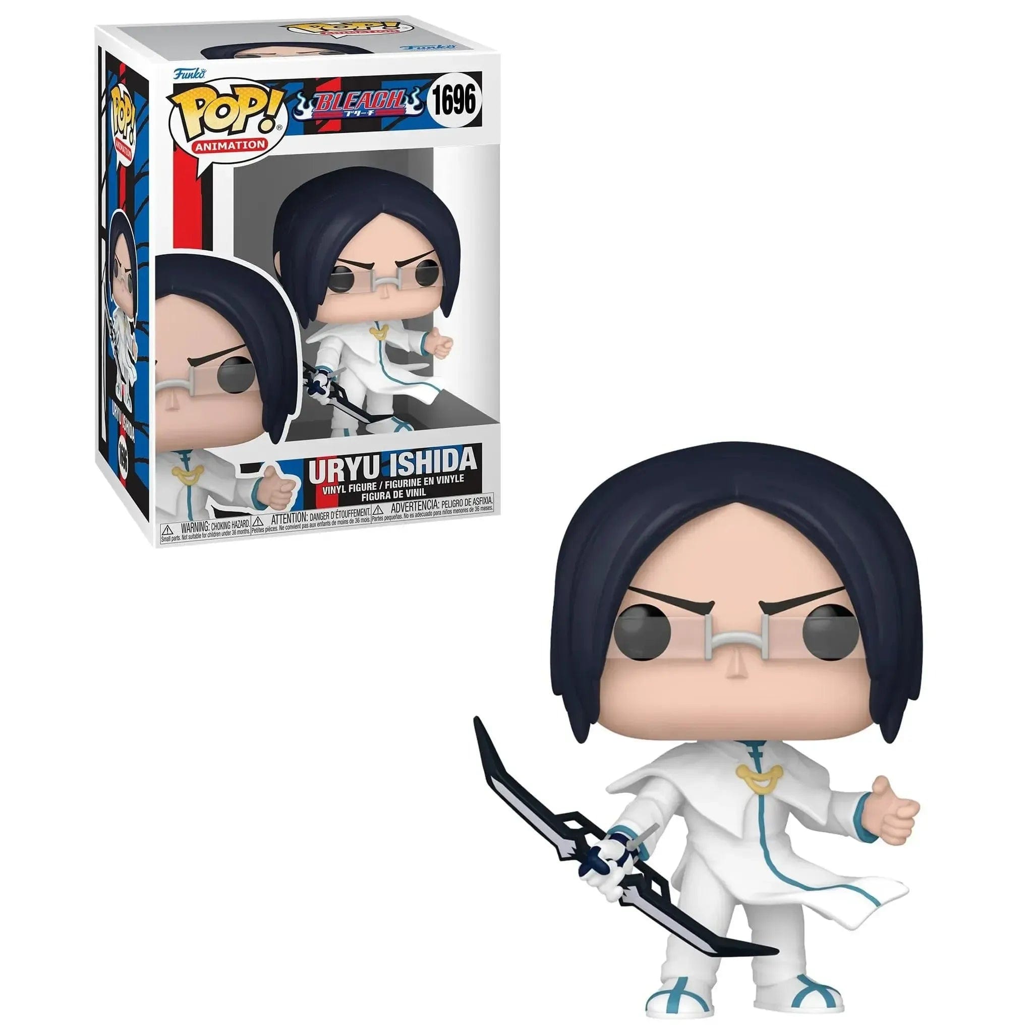 Funko Bleach - Uryu Ishida Figure (4", Vinyl) - Funko - Pop! Animation Series (1696) - (2024)