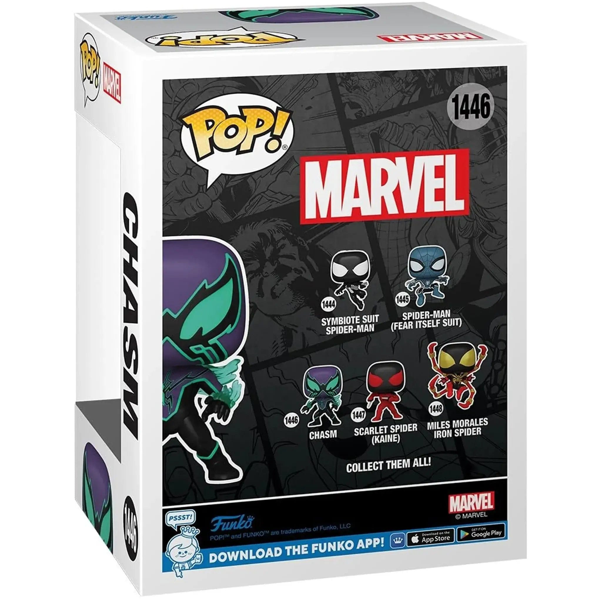 Funko Marvel Comics [Spider - Man] - Chasm Bobblehead Figure (4") - Funko - Pop! Series (1446)