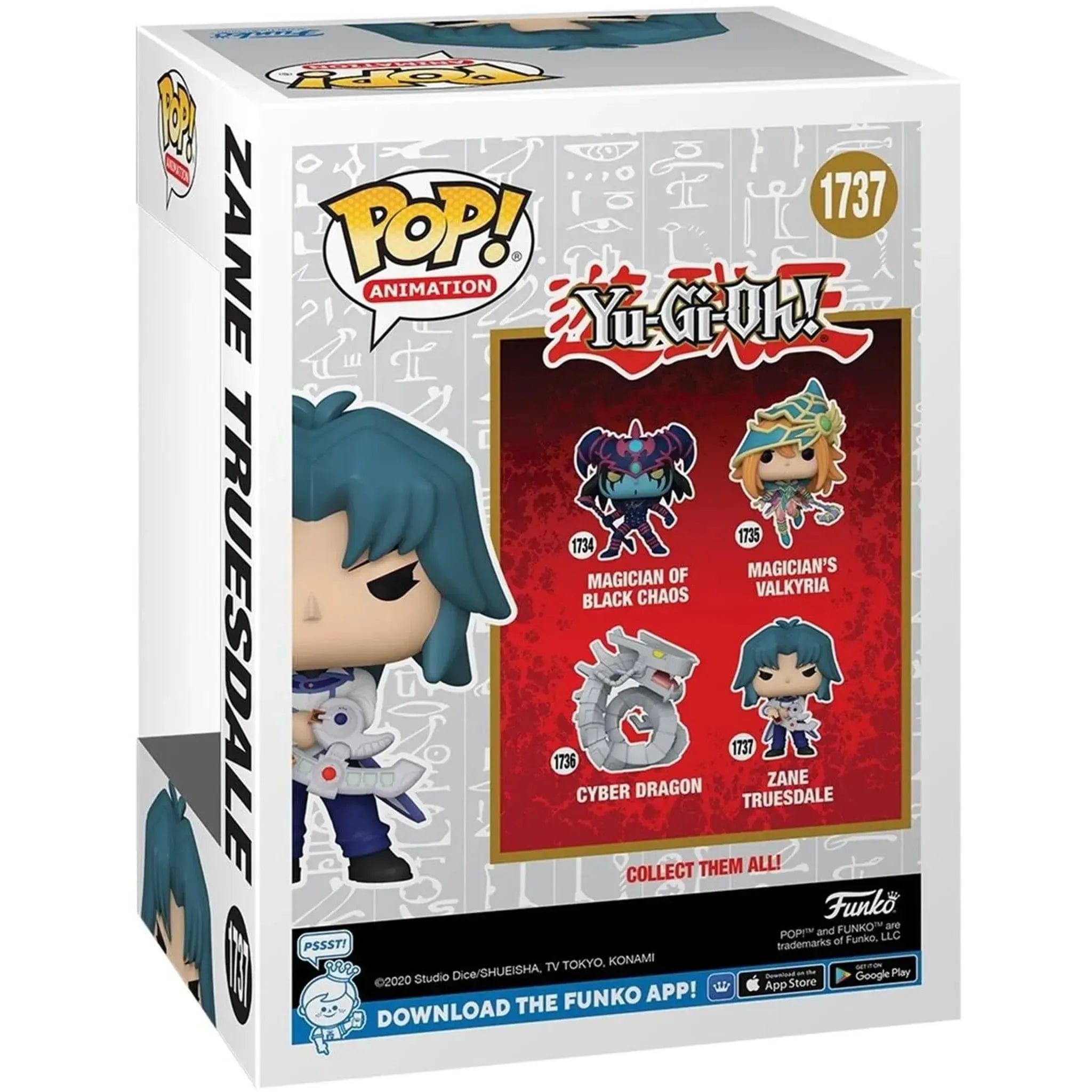 Funko Yu - Gi - Oh! GX - Zane Truesdale Figure (4.5") - Funko - Pop! Animation Series (1737) - (2024)
