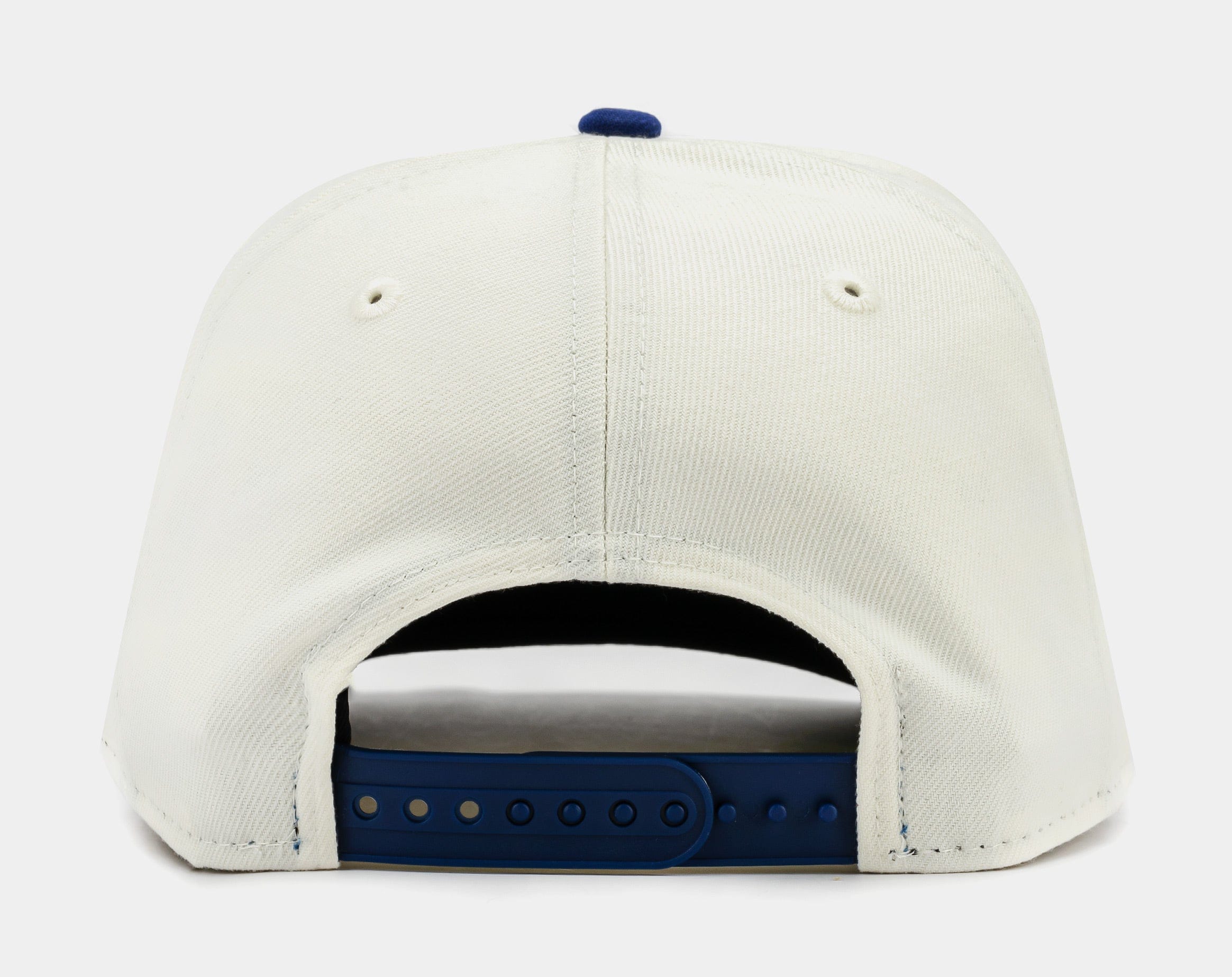 NEW ERA Shoe Palace Exclusive Los Angeles Dodgers Shohei Ohtani Chrome 950AF Snapback Mens Hat (Beige/Blue)