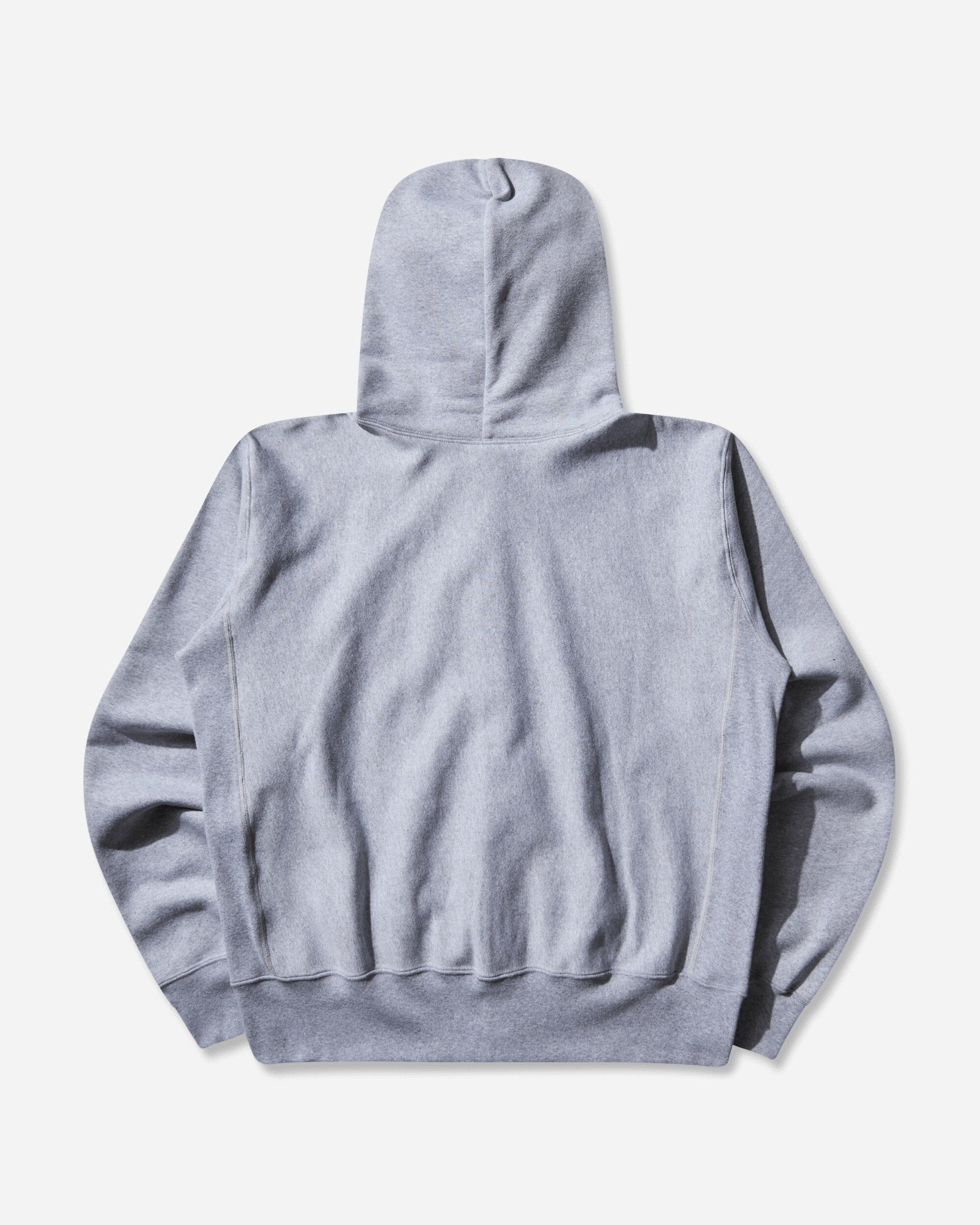 Champion Men's Made in USA Reverse Weave Zipped Hoodie Oxford Gray