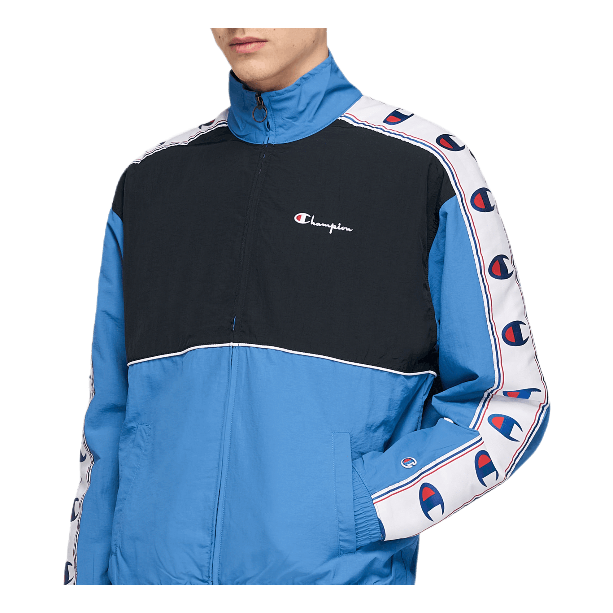 Champion Reverse Weave Full Zip Jacket Blue