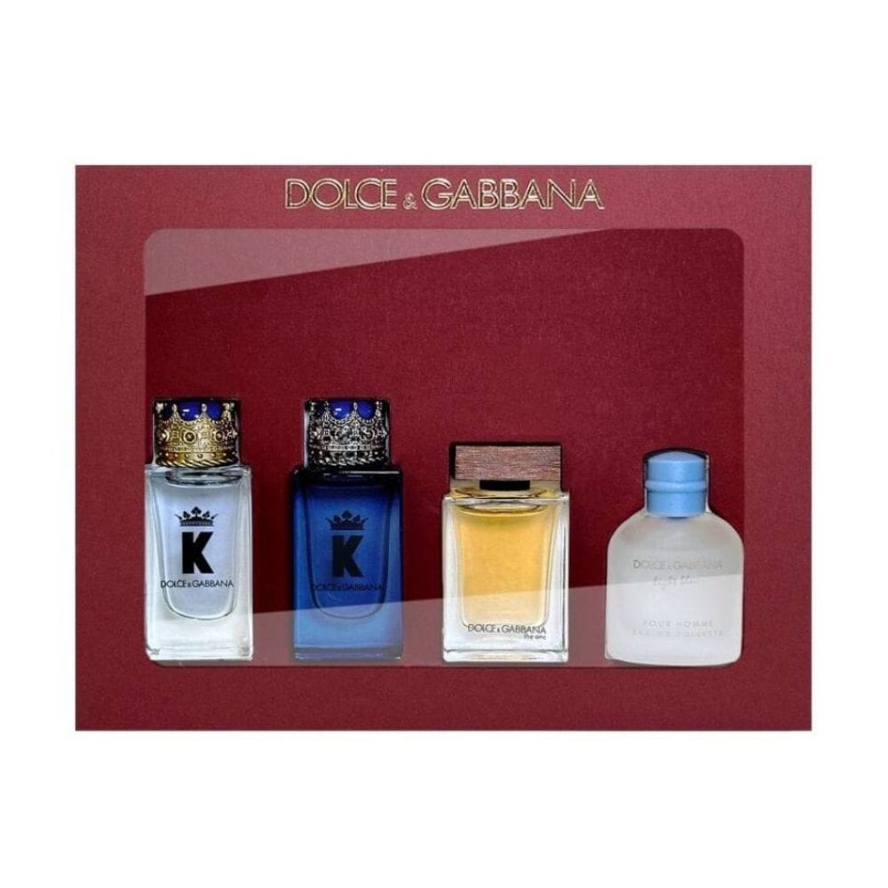 Dolce & Gabbana D&G Miniature Collection 4 Piece 5x7.5 ml -