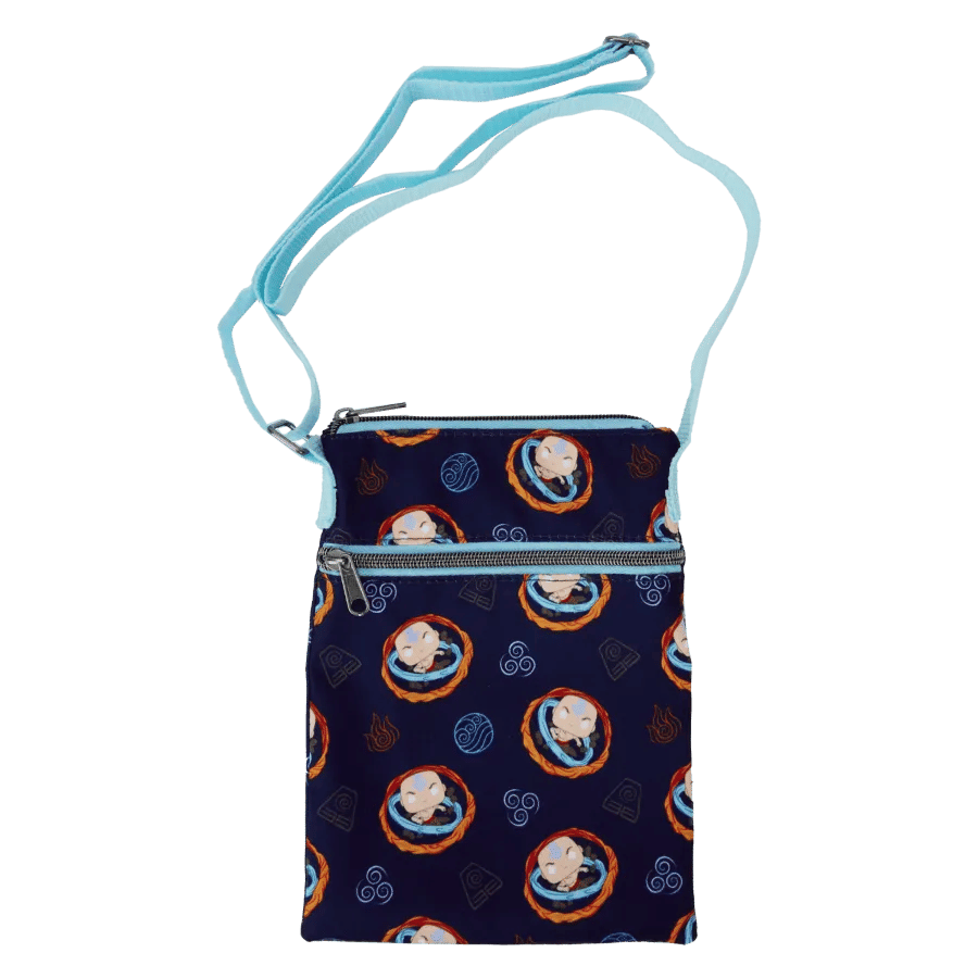 Loungefly Avatar the Last Airbender - Aang Passport Crossbody Bag