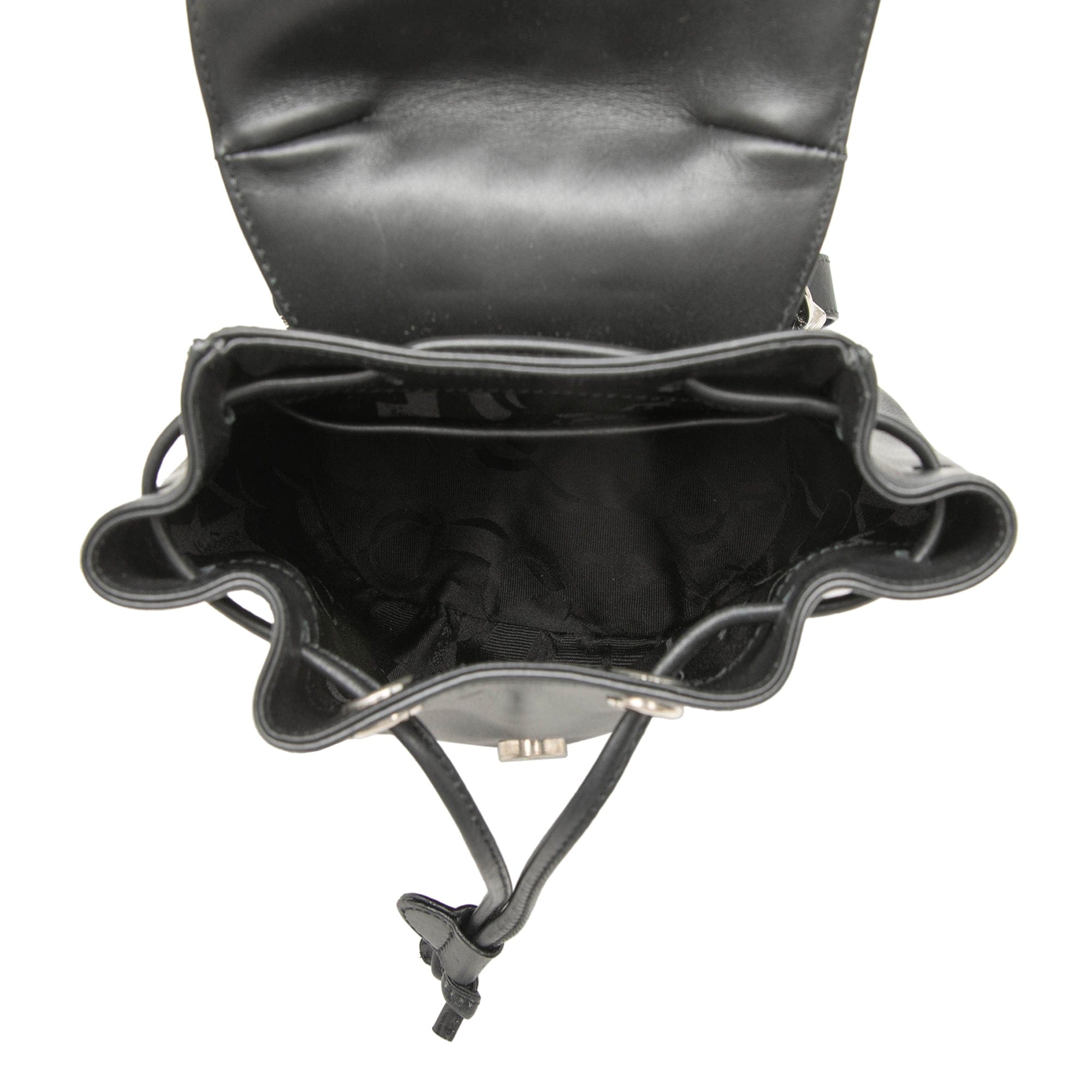 Ferragamo Leather Double Gancini Backpack