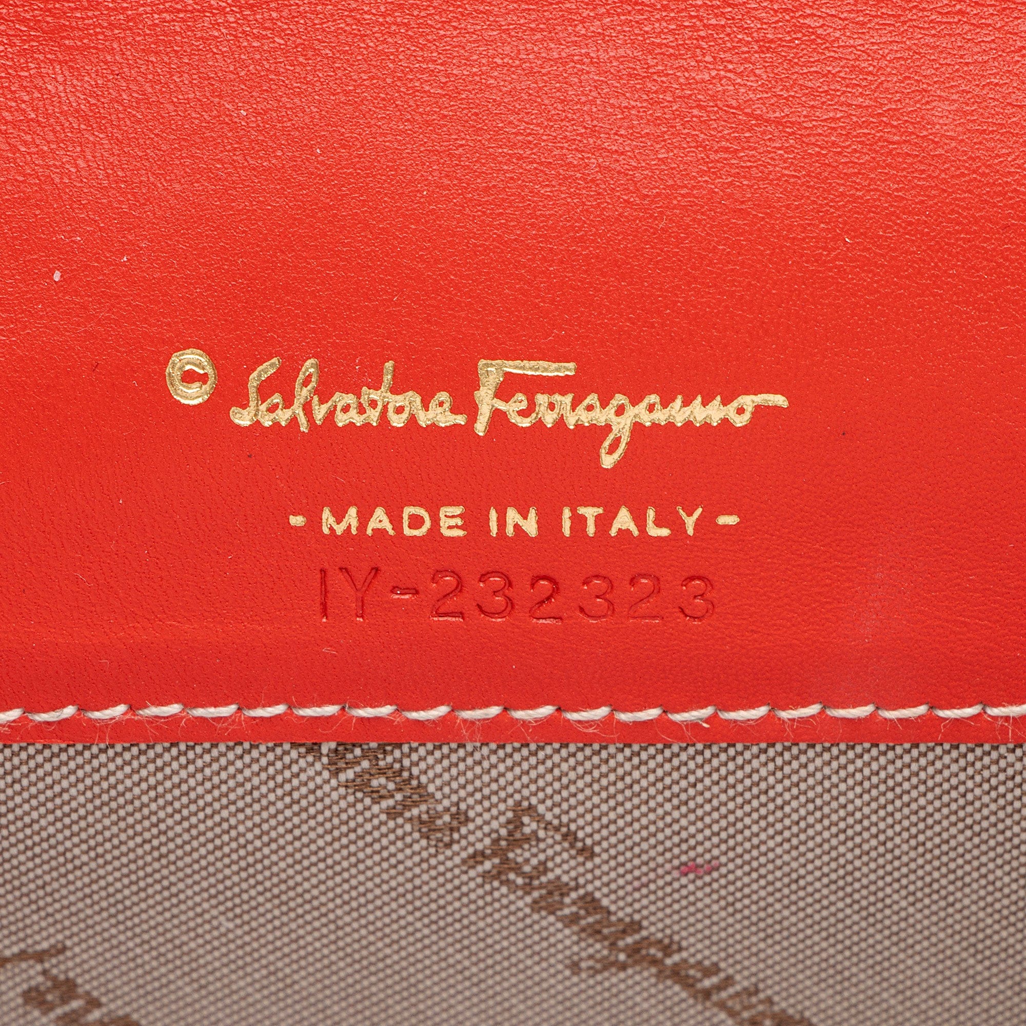 Ferragamo Leather Gancini Belt Bag
