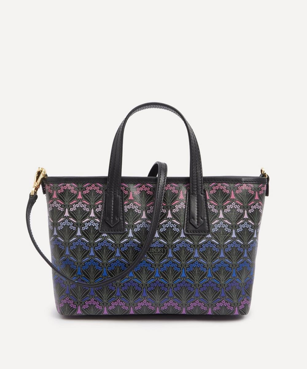 Liberty Iphis Dusk Zipped Mini Marlborough Tote Bag