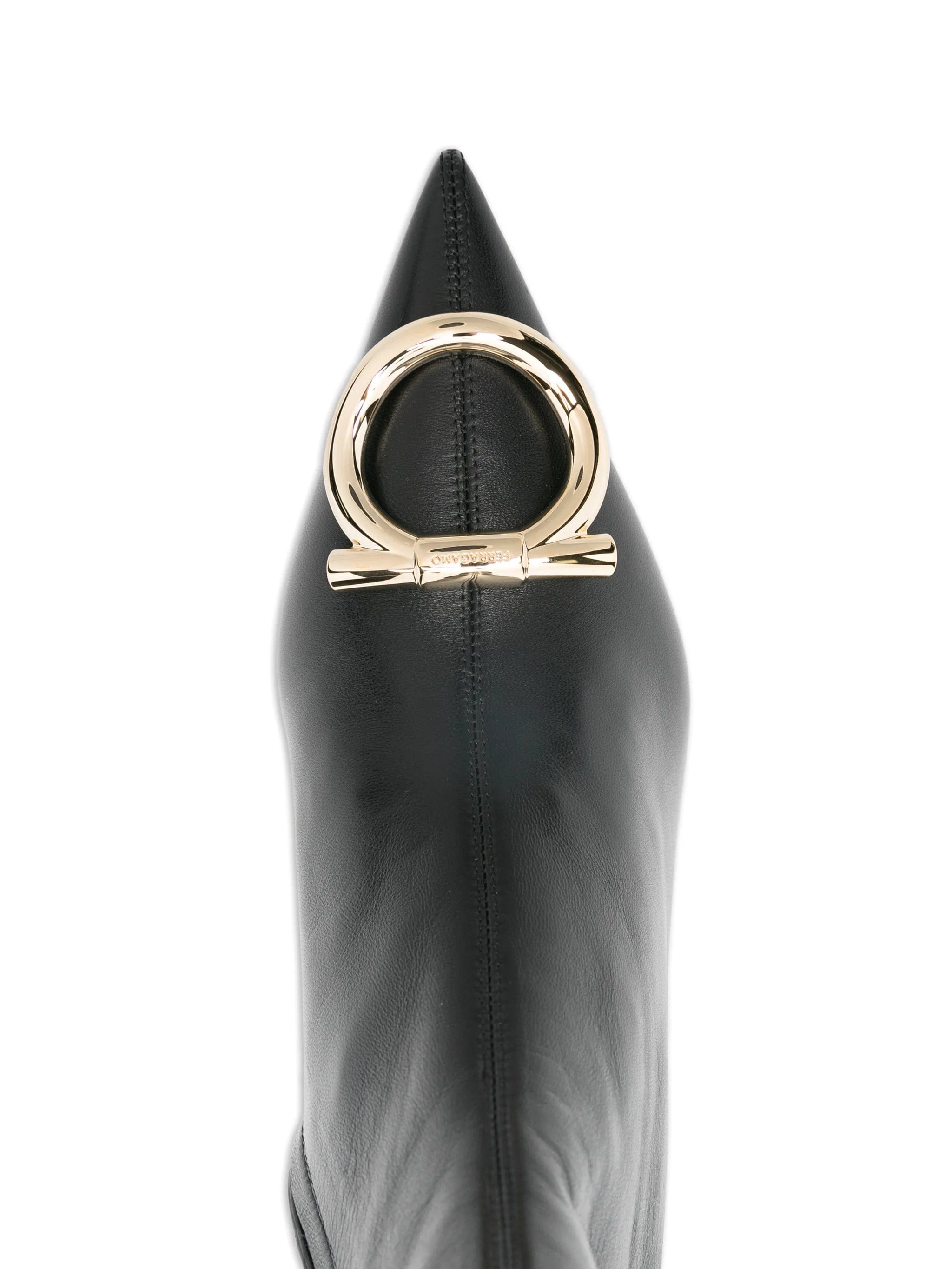 Ferragamo ganicini heeled boots