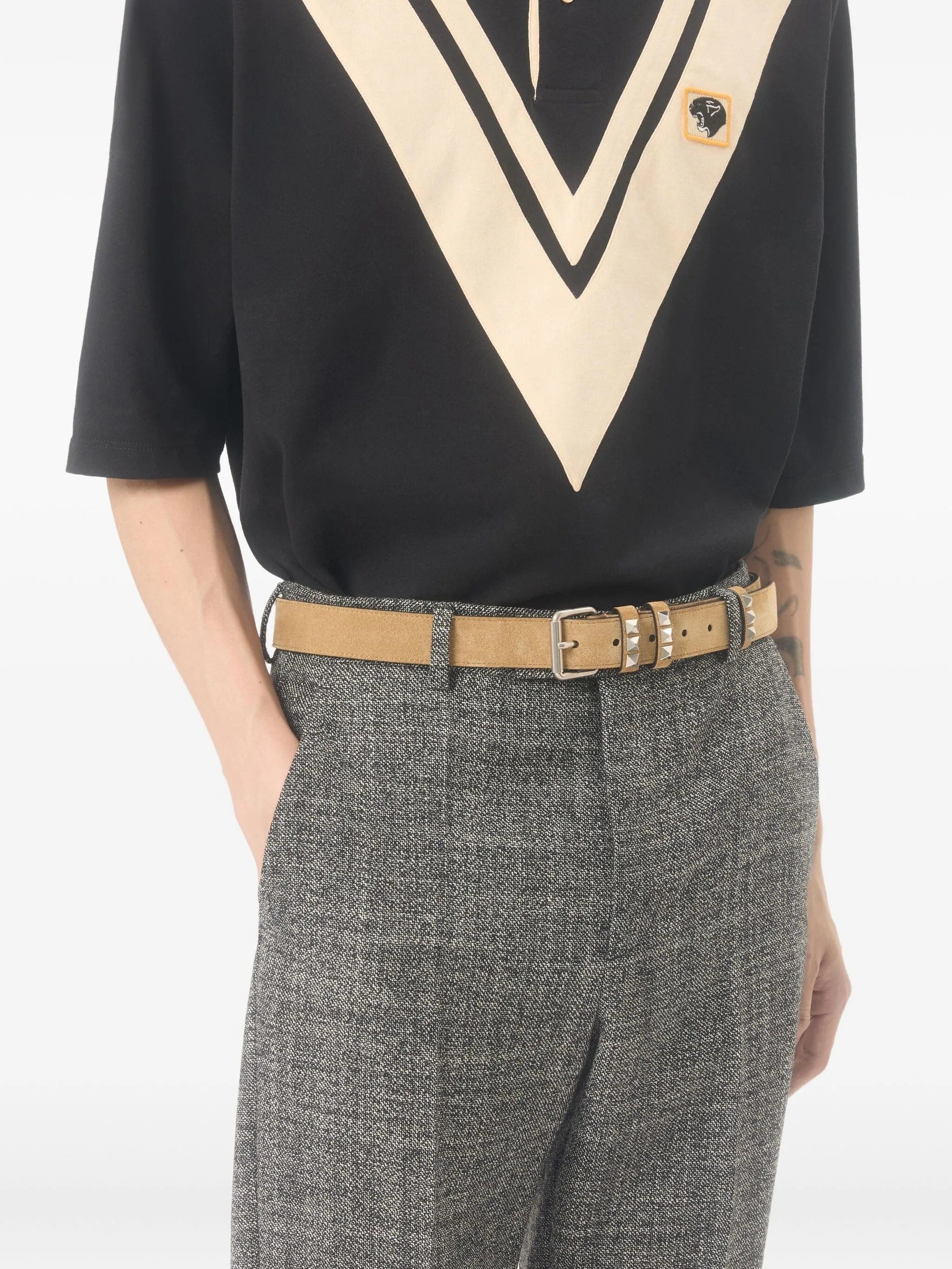 Valentino Garavani Flaneuse suede belt