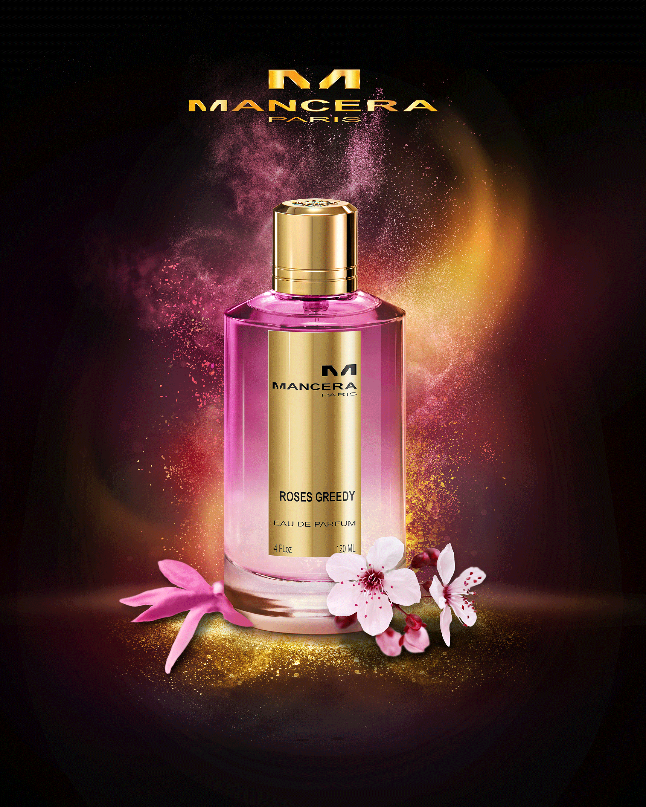 Mancera Rose Greedy Parfum (120 ml)