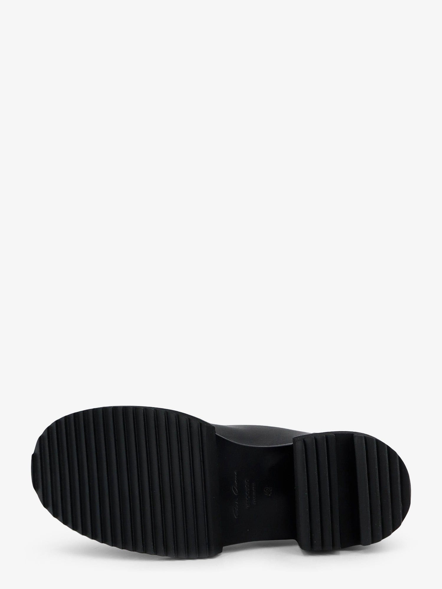 RICK OWENS Gabe Leather Beatle Boots