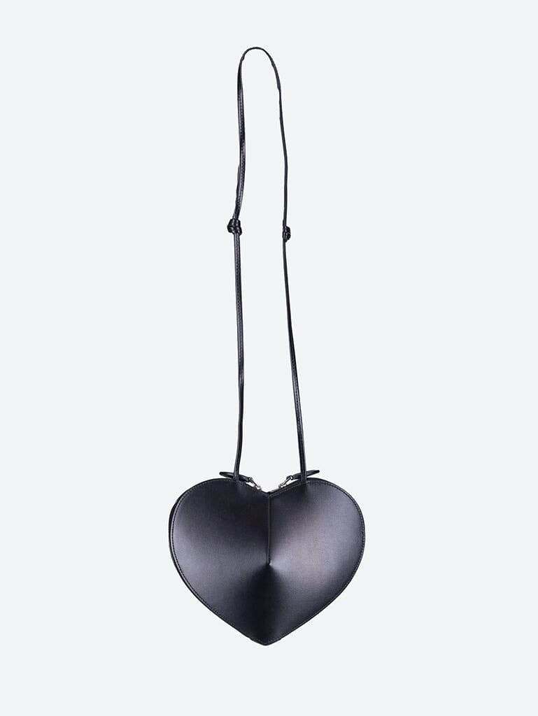 Alaia Leather le cœur shoulder bag