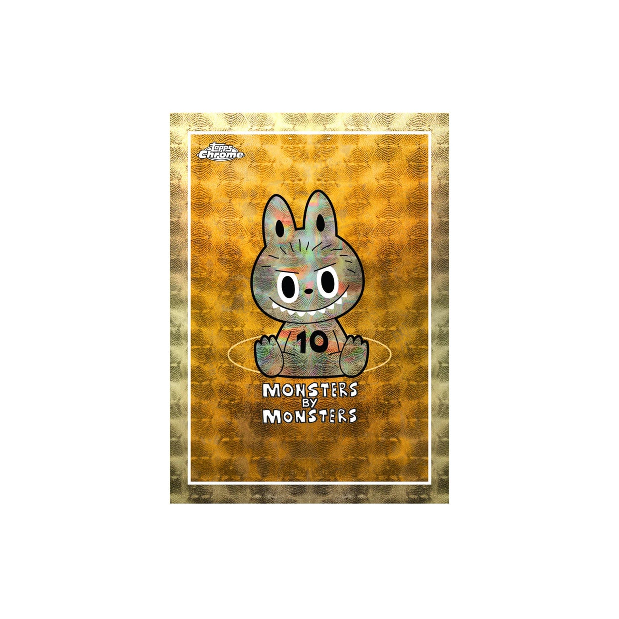 Topps Chrome Labubu The Monsters 10th Anniversary Hobby Box (2025)