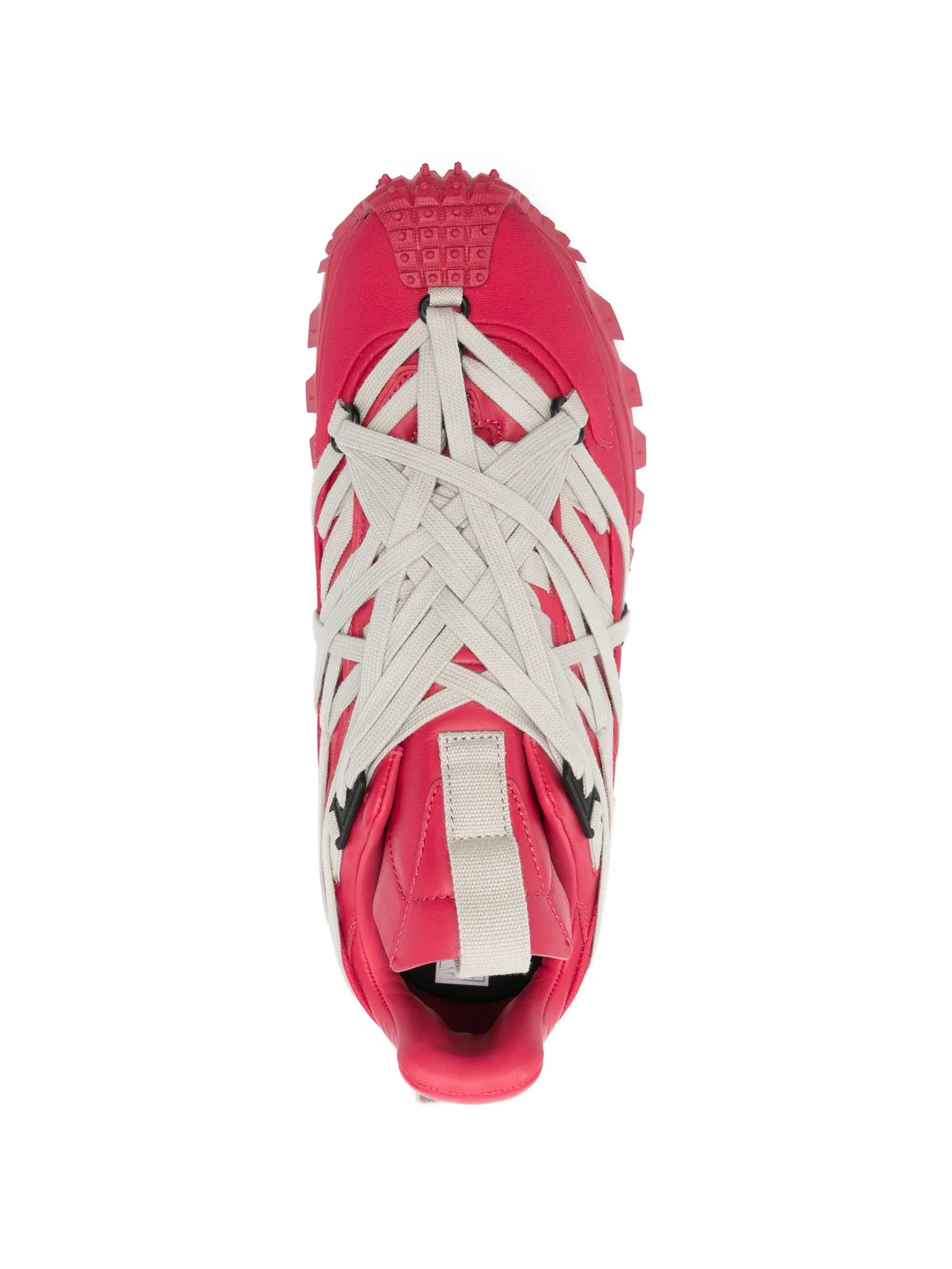 Moncler + Rick Owens Trailgrip Megalace® lace - up sneakers