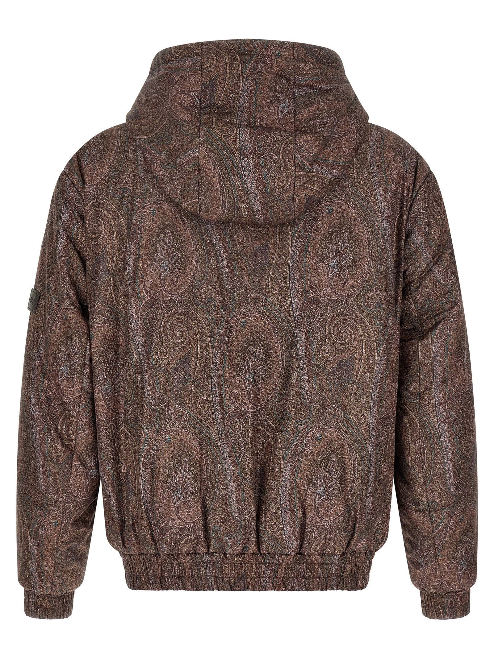 Etro Arnica Bomber Jacket — Brown