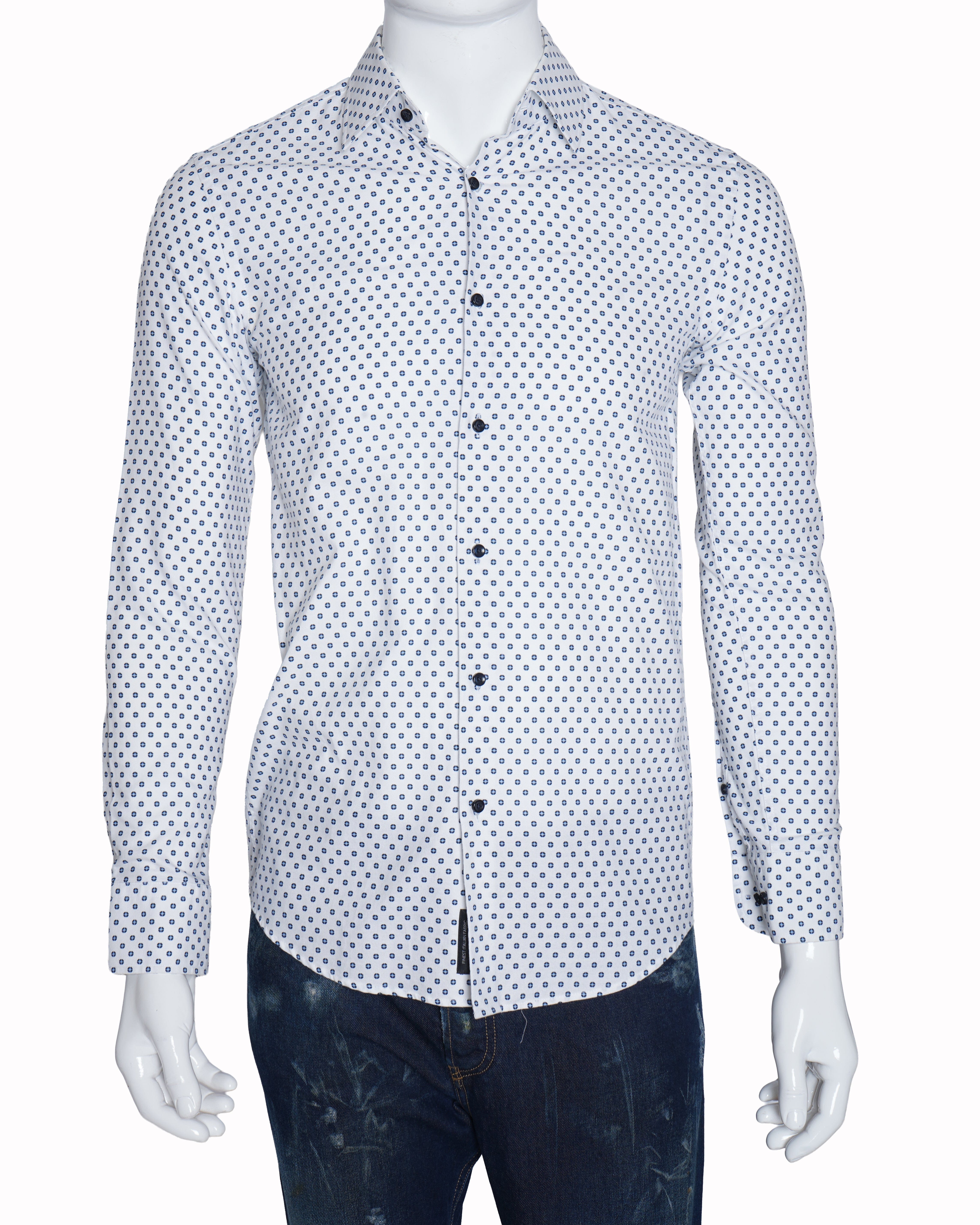 Boss Smil Fit printed shirt