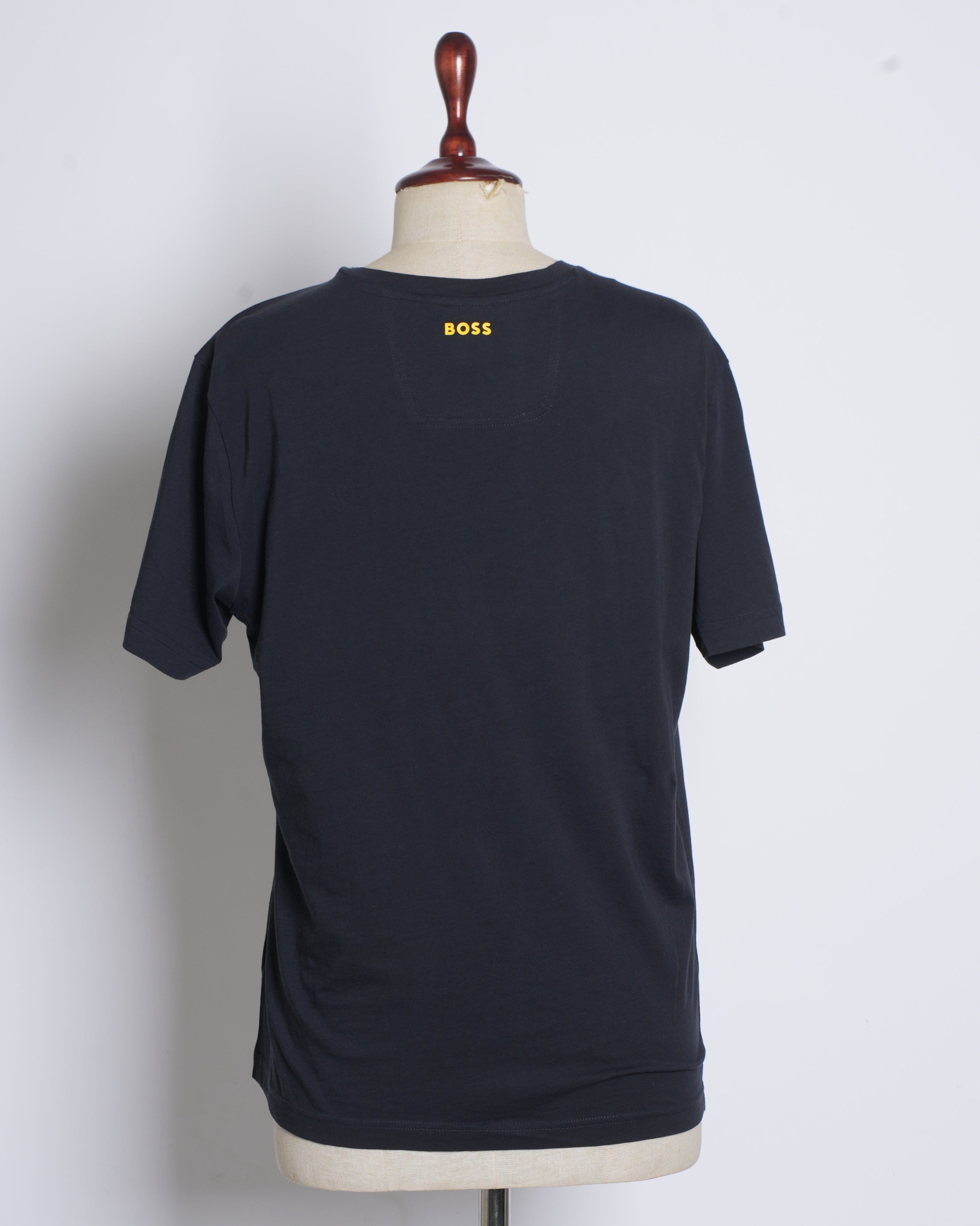 Boss Placement Print T - shirt