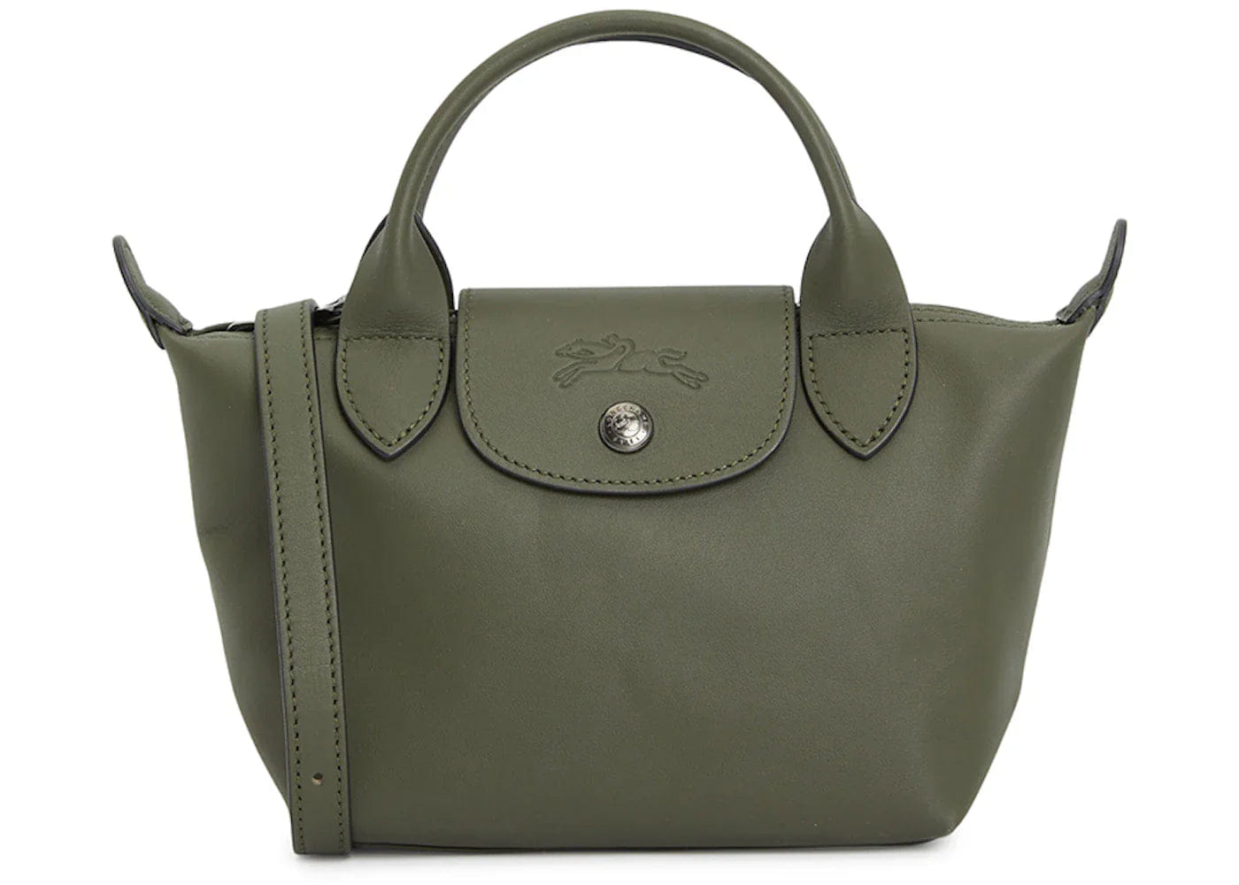 Long Champ Longchamp Le Pliage Xtra Xs Tote Bag Khaki