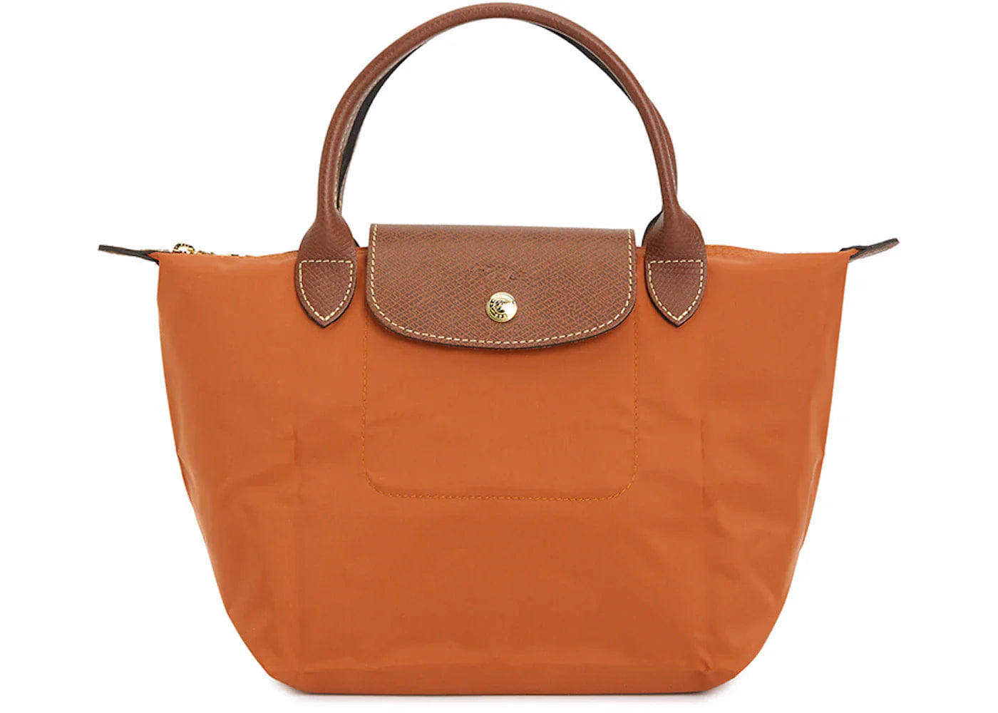 Long Champ Longchamp Le Pliage S Tote Bag Orange