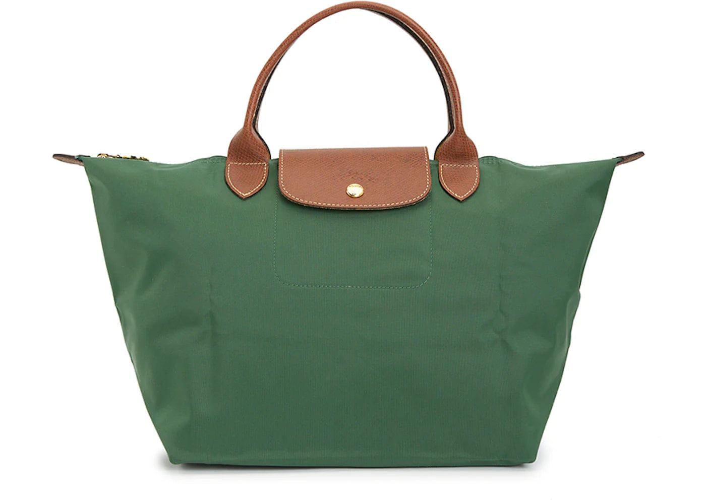 Long Champ Longchamp Le Pliage M Tote Bag Green