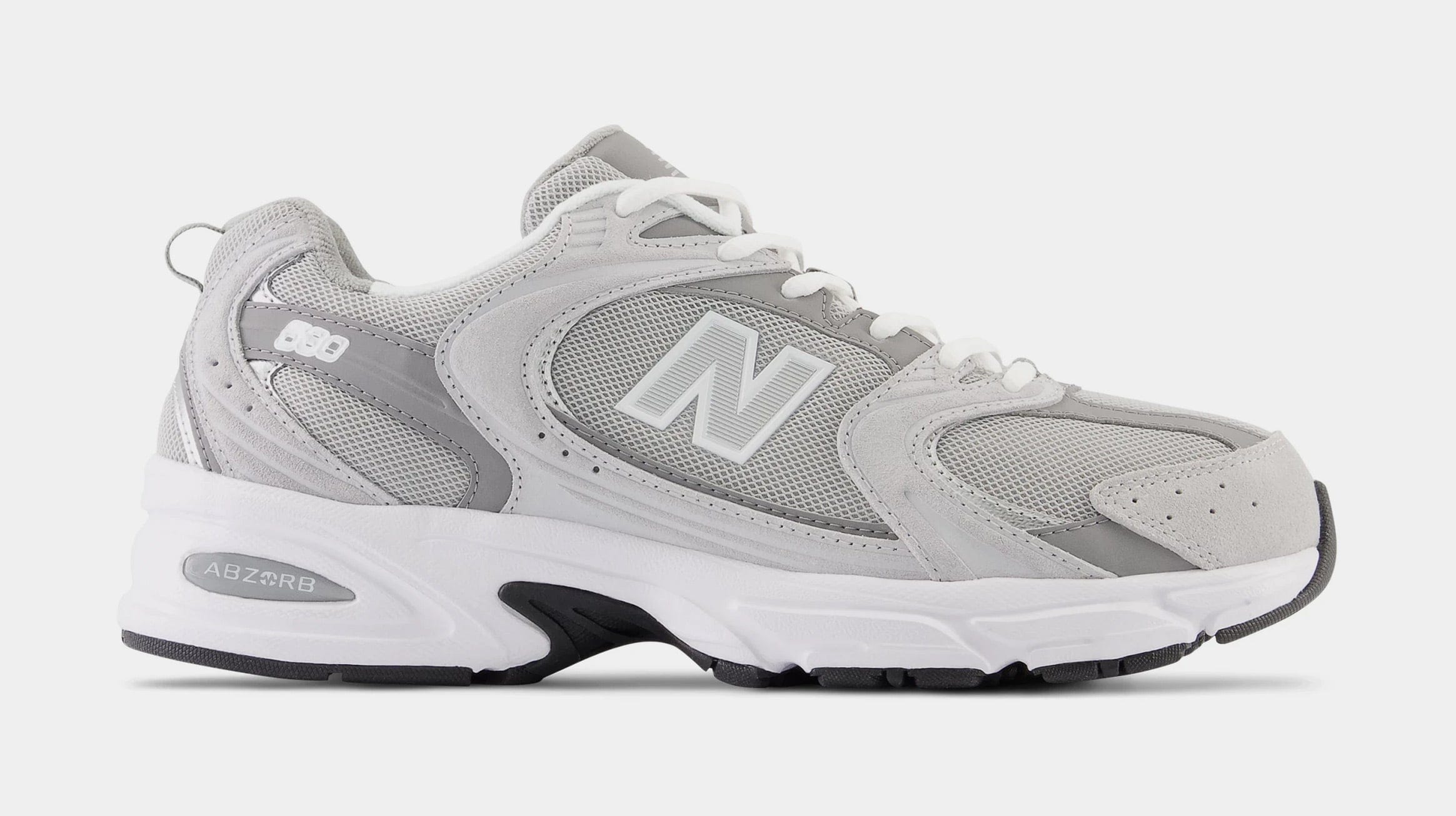 Newbalance 530 Mens Running Shoes (Grey/White)