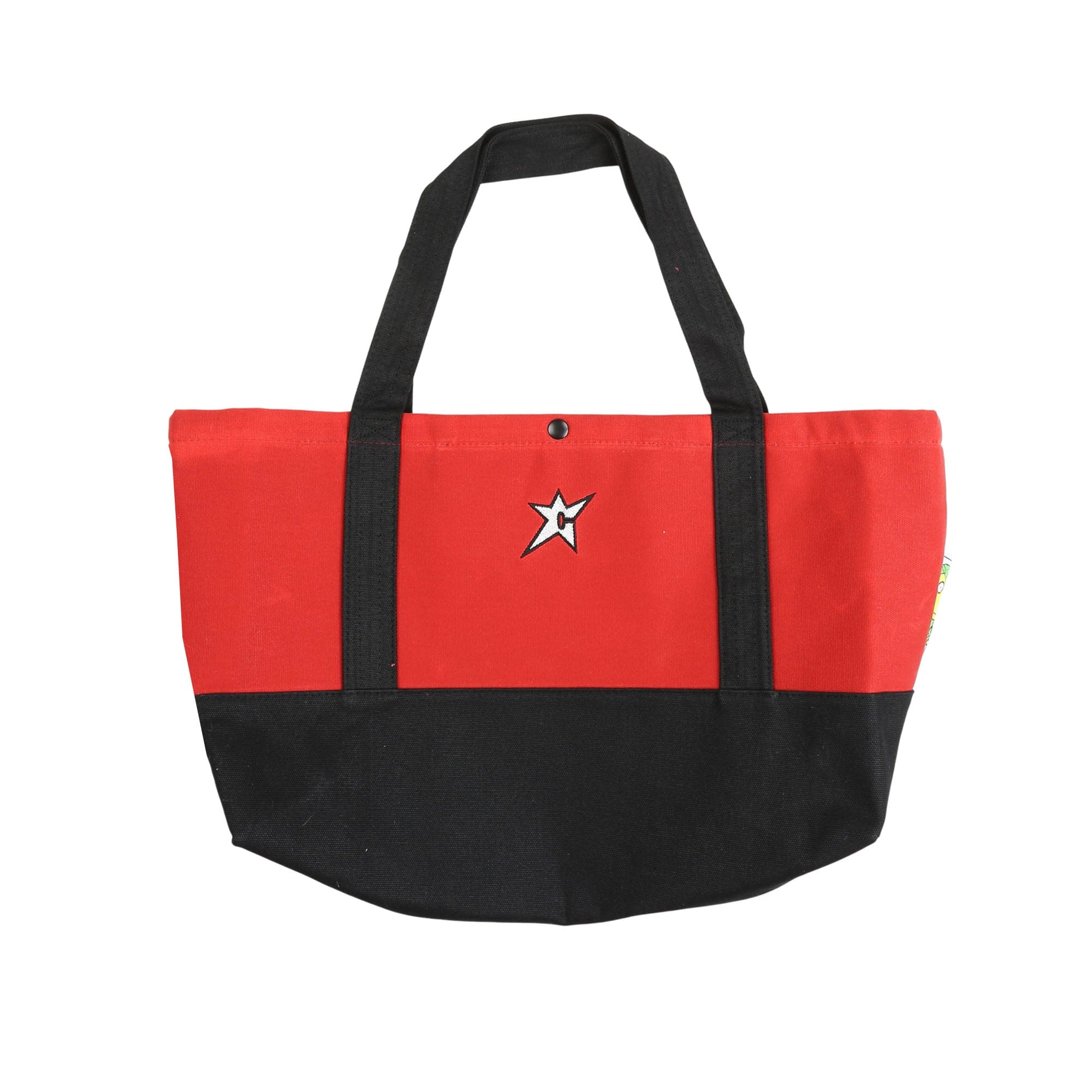 Carpet C - Star Canvas Tote Bag - Red