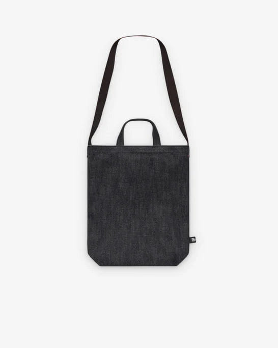 CDG Black Collection Black Comme des Garçons - Men's Denim Sling Tote Bag - (Black)