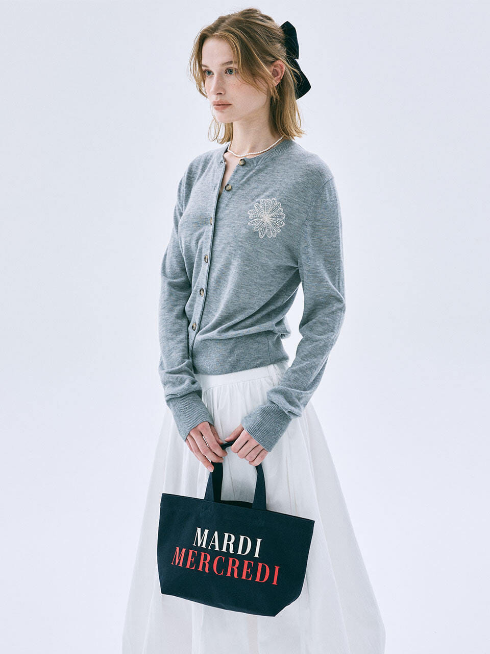 Typo CANVAS TOTE BAG LA TYPO FRANCAISE_NAVY
