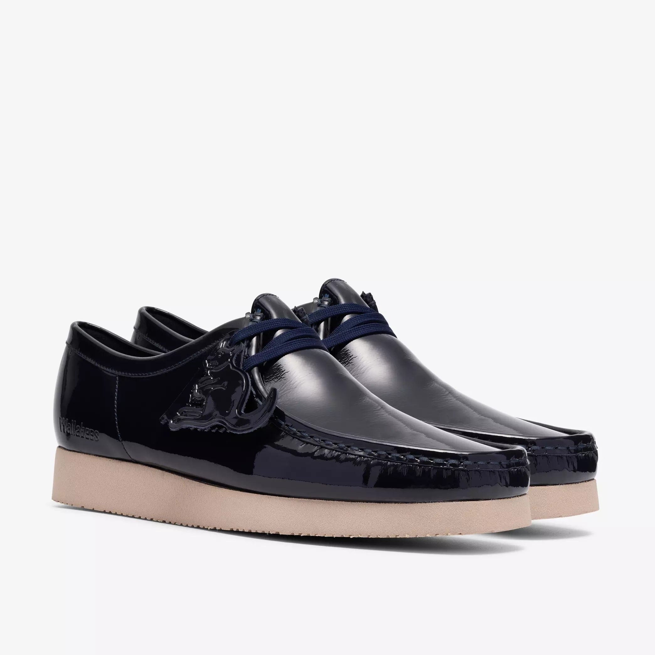 Clarks Wallabee 2604 Navy Patent Style: 26186520