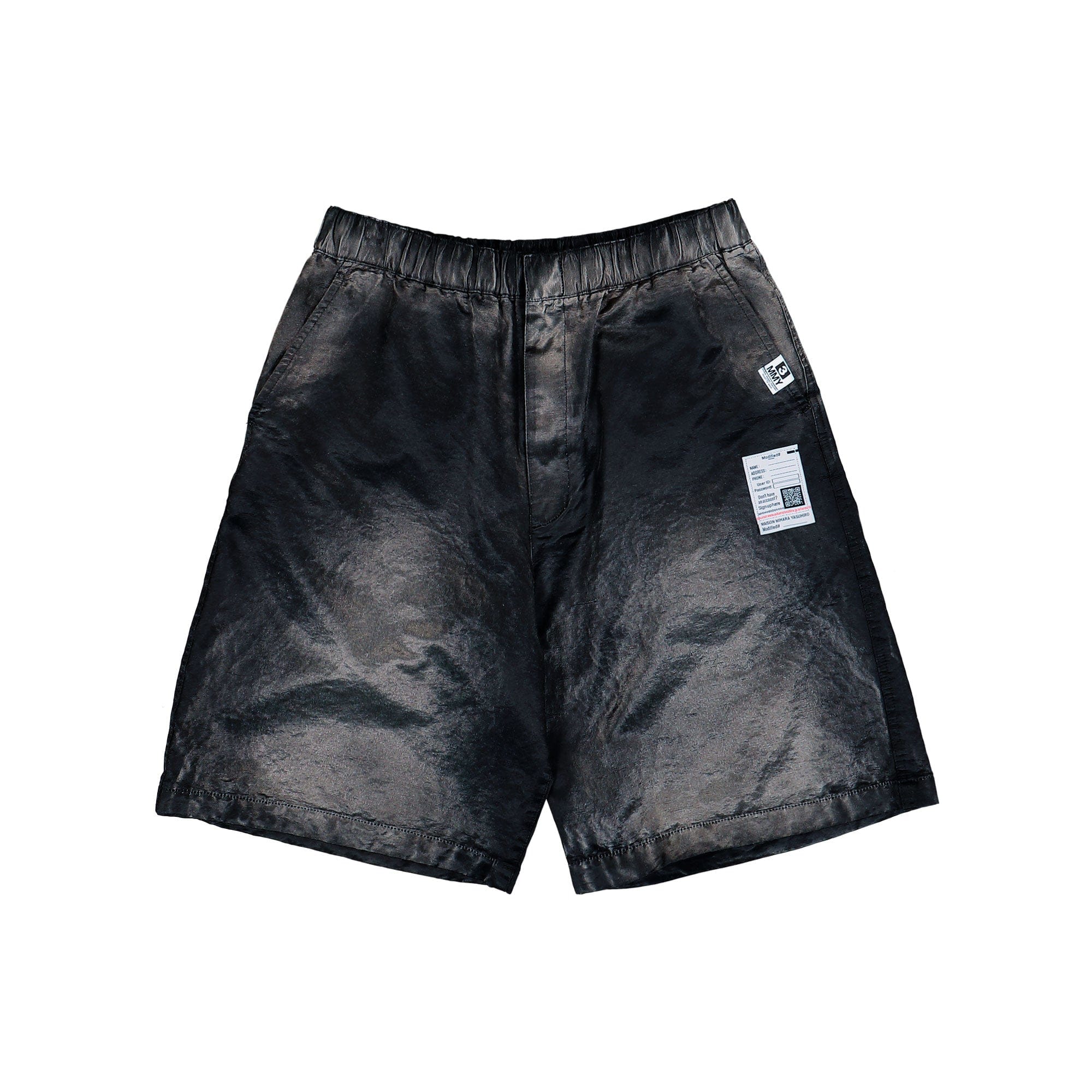 Maison Mihara Yasuhiro Sun Faded Satin Shorts