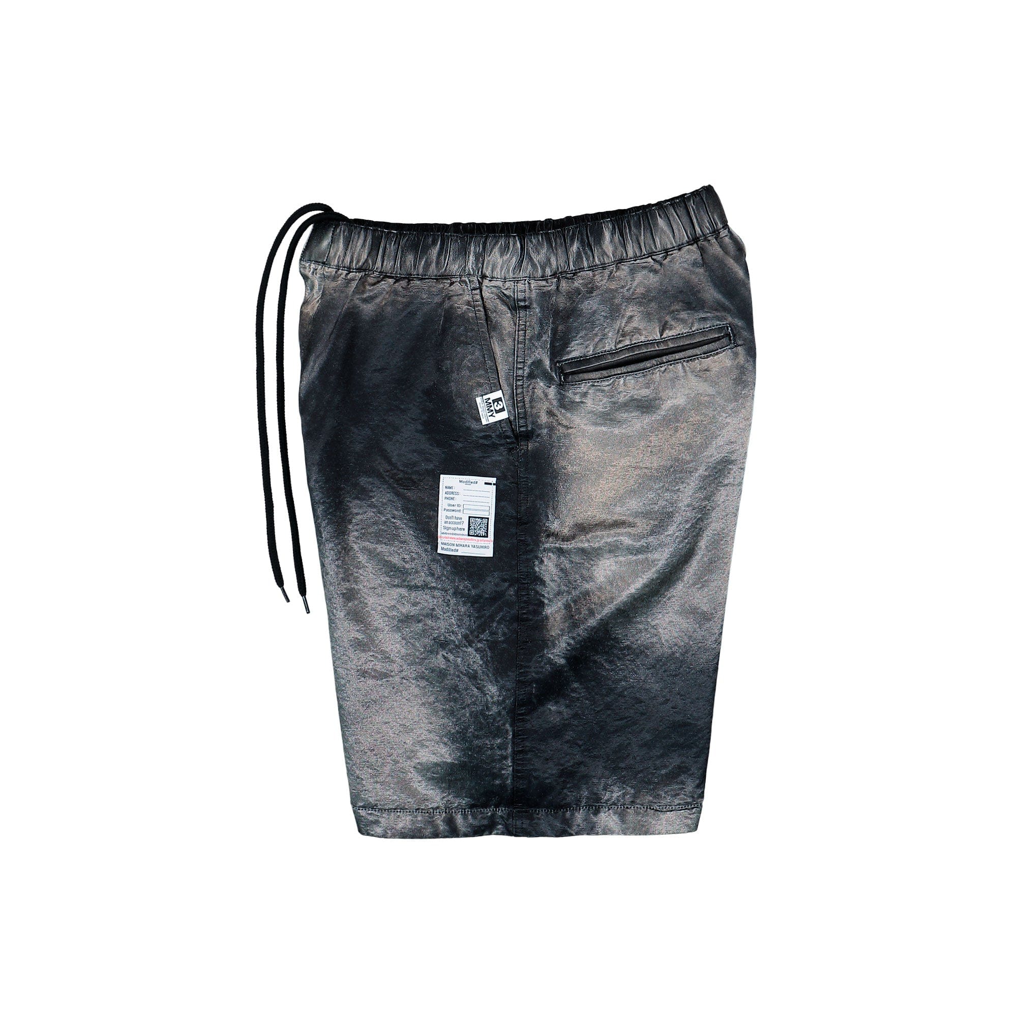 Maison Mihara Yasuhiro Sun Faded Satin Shorts