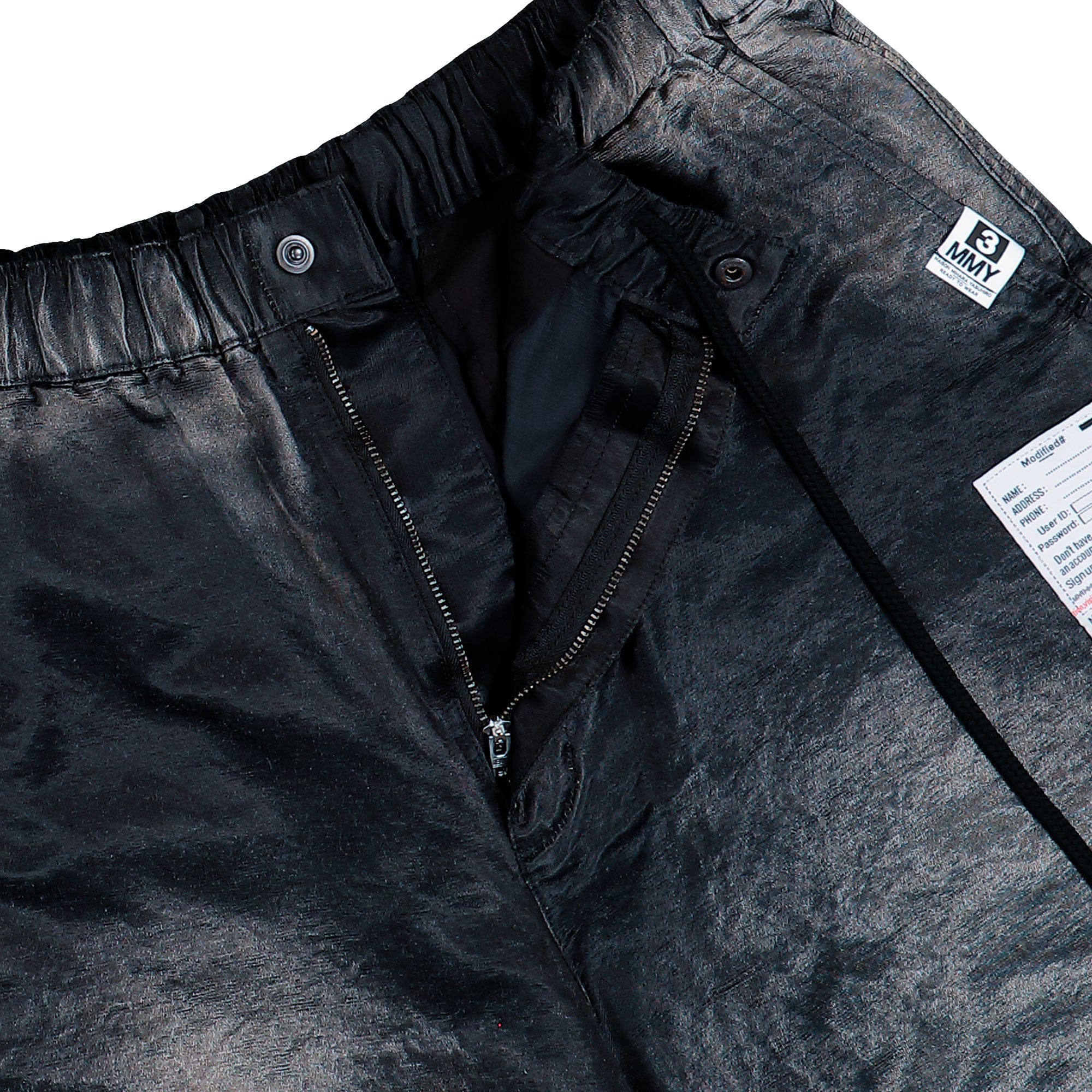 Maison Mihara Yasuhiro Sun Faded Satin Shorts