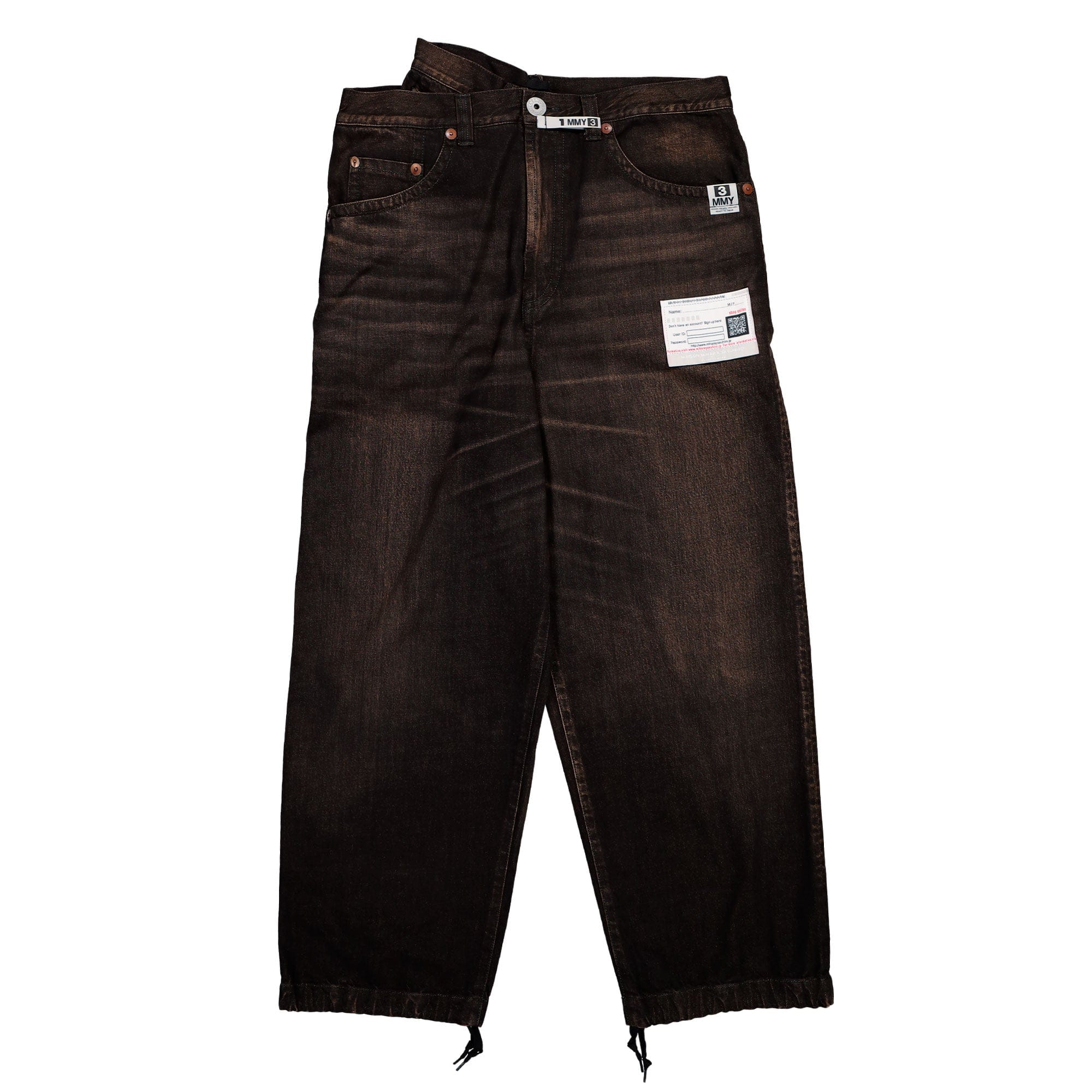 Maison Mihara Yasuhiro Huge Layered Denim Pants