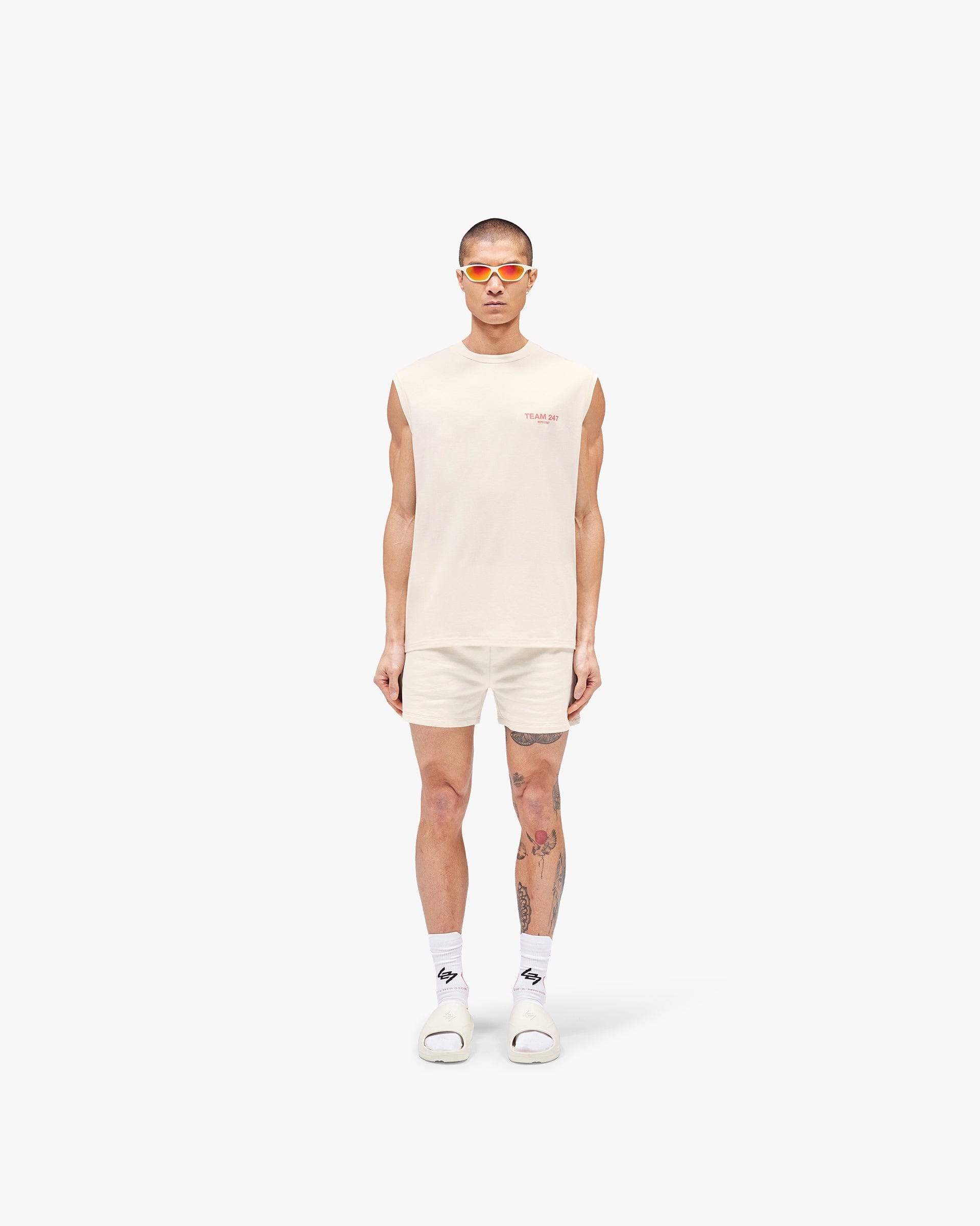 Team 247 Oversized Tank - Cream