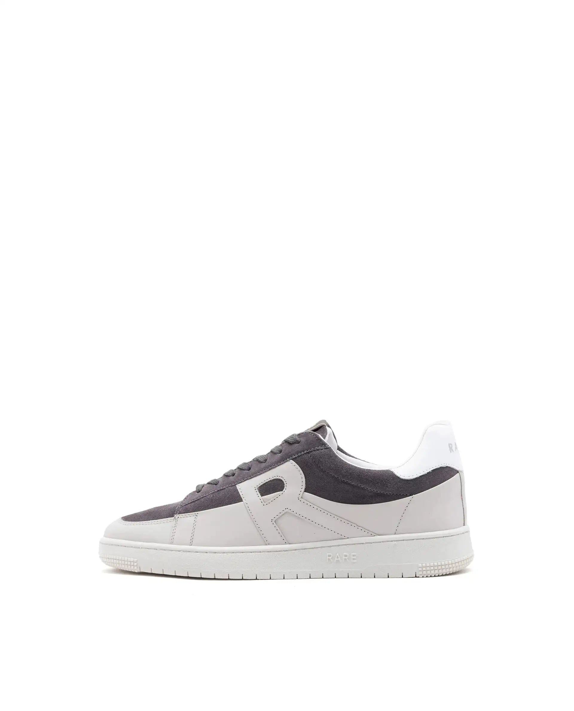 RAREZ Rare Rabbit Men Terra Taupe Genuine Leather And Suede Upper Low - Top Multi Color Lace - Up Shoes