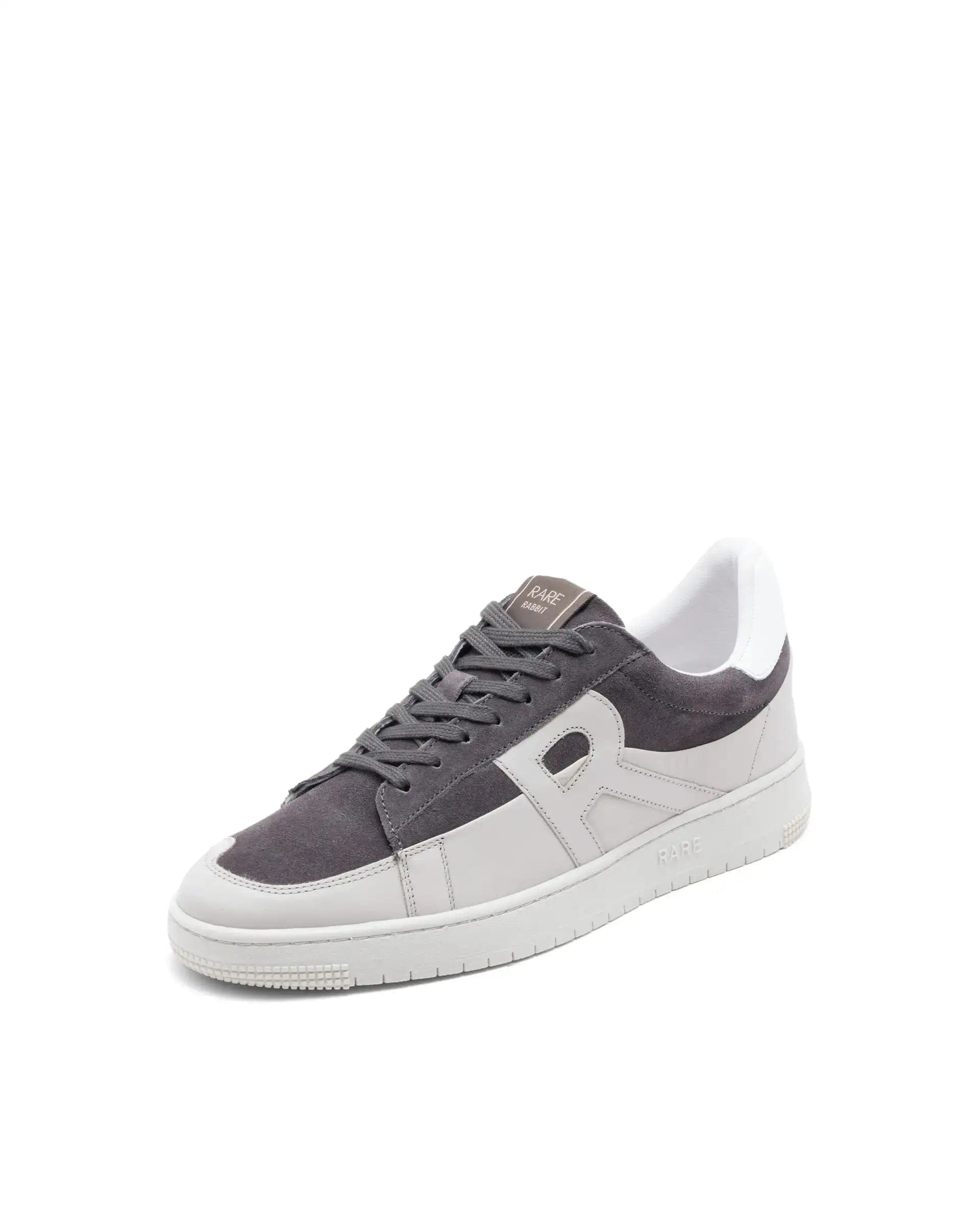 RAREZ Rare Rabbit Men Terra Taupe Genuine Leather And Suede Upper Low - Top Multi Color Lace - Up Shoes