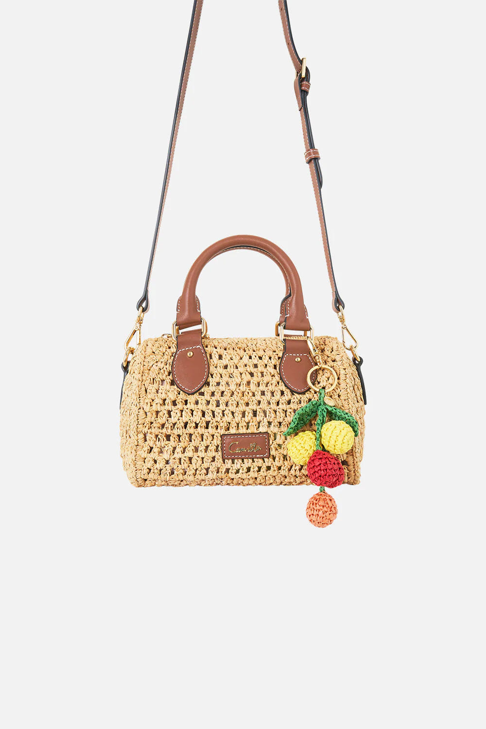Camilla Va Va Vintage Top Handle Shoulder Bag in Blue