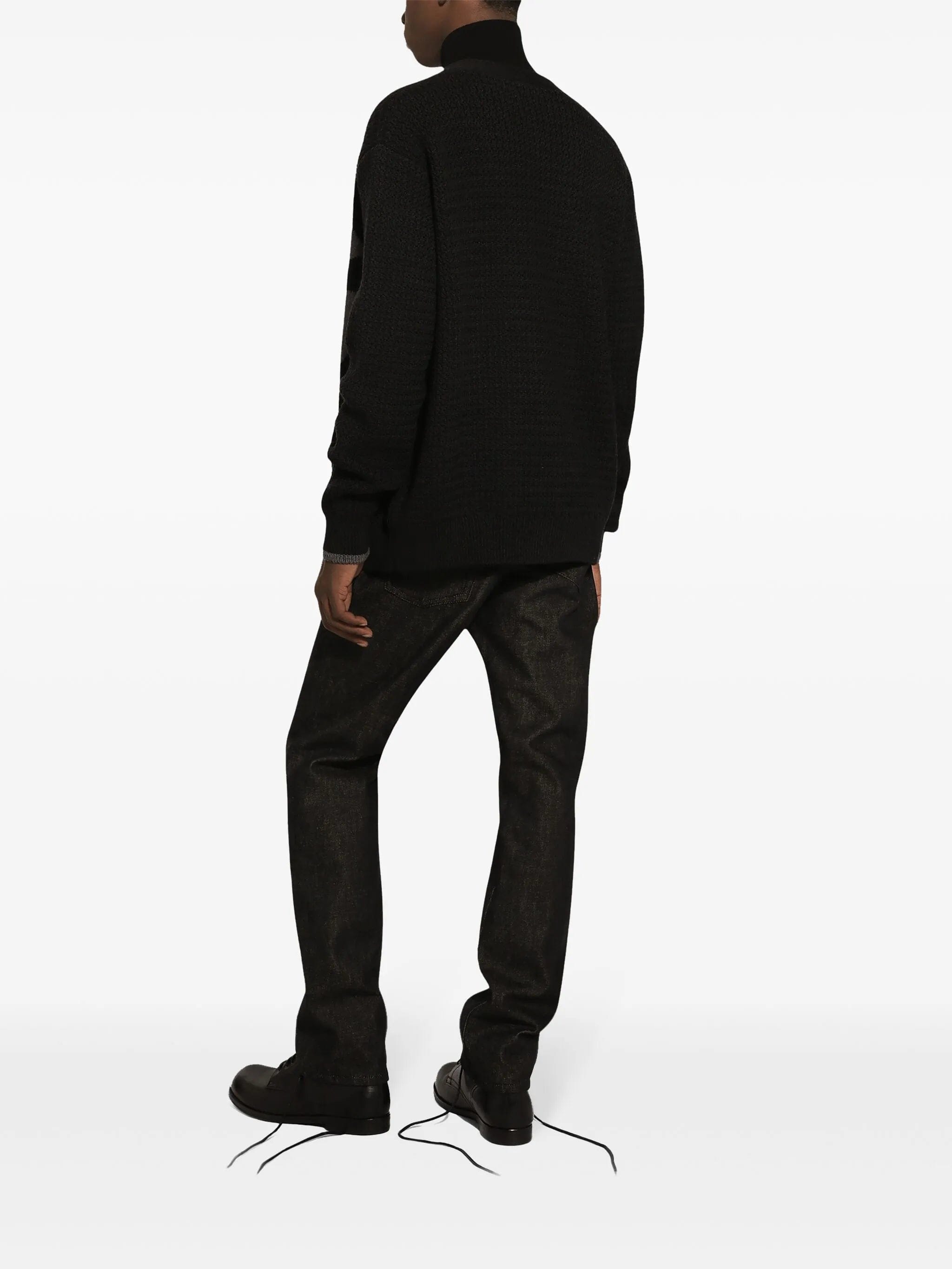 Dolce & Gabbana logo - intarsia cardigan