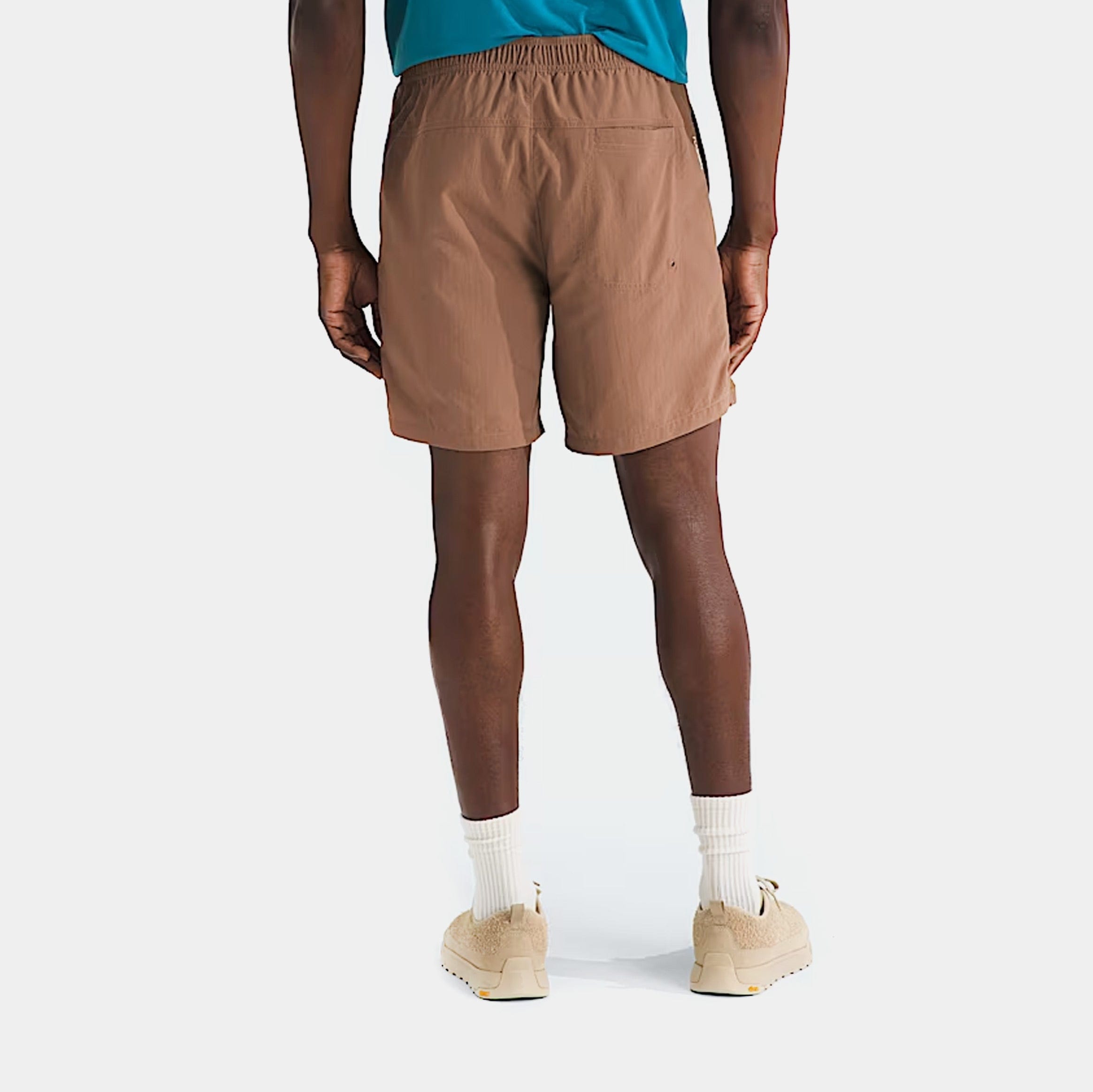 THE NORTH FACE Action 2.0 Mens Shorts (Brown/White)