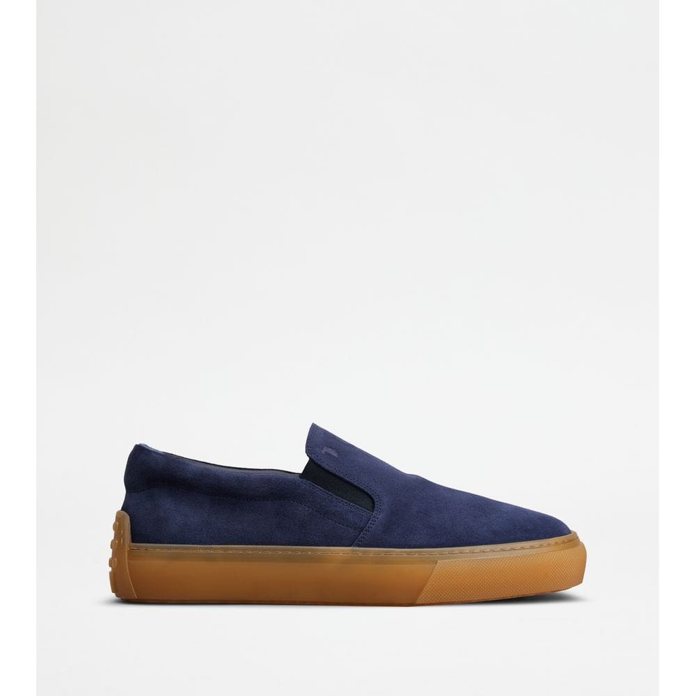 Tod's Tods Slip - Ons In Suede Brown Mens