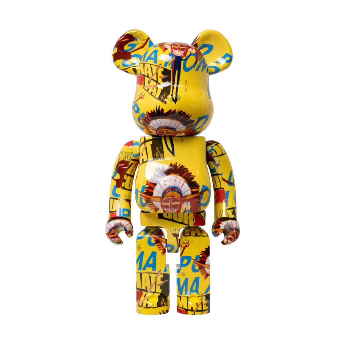 Medicom Toy '+ Andy Warhol + Jean - Michel Basquiat Be@rbrick 1000%