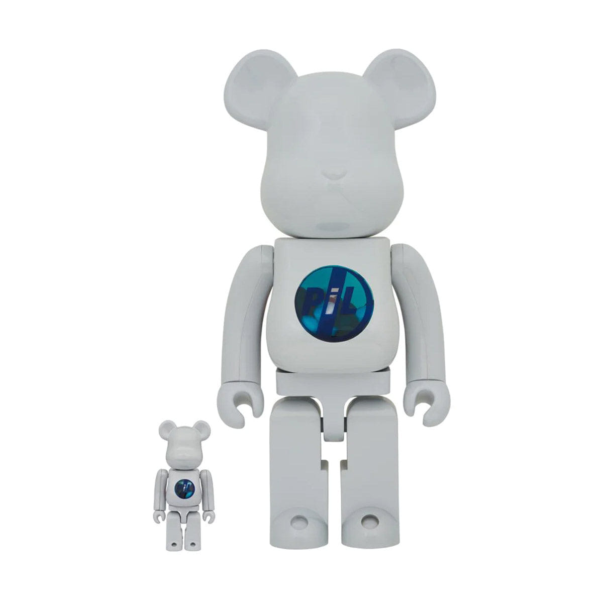 Medicom Toy '+ PiL Be@rbrick 100% + 400% Chrome