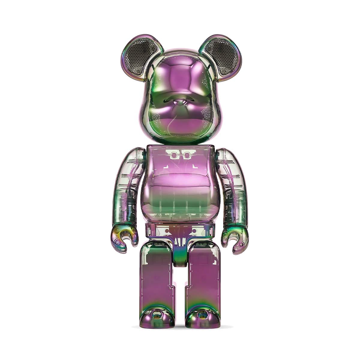 Medicom TOY Be@rbrick Audio 400% Black Aurora