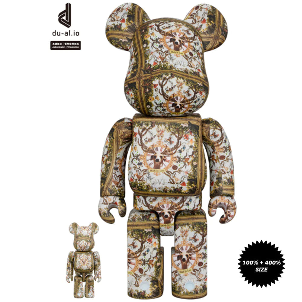 Medicom TOY BE@RBRICK YUUKI OGURA MUCH IN LOVE 400% + 100%