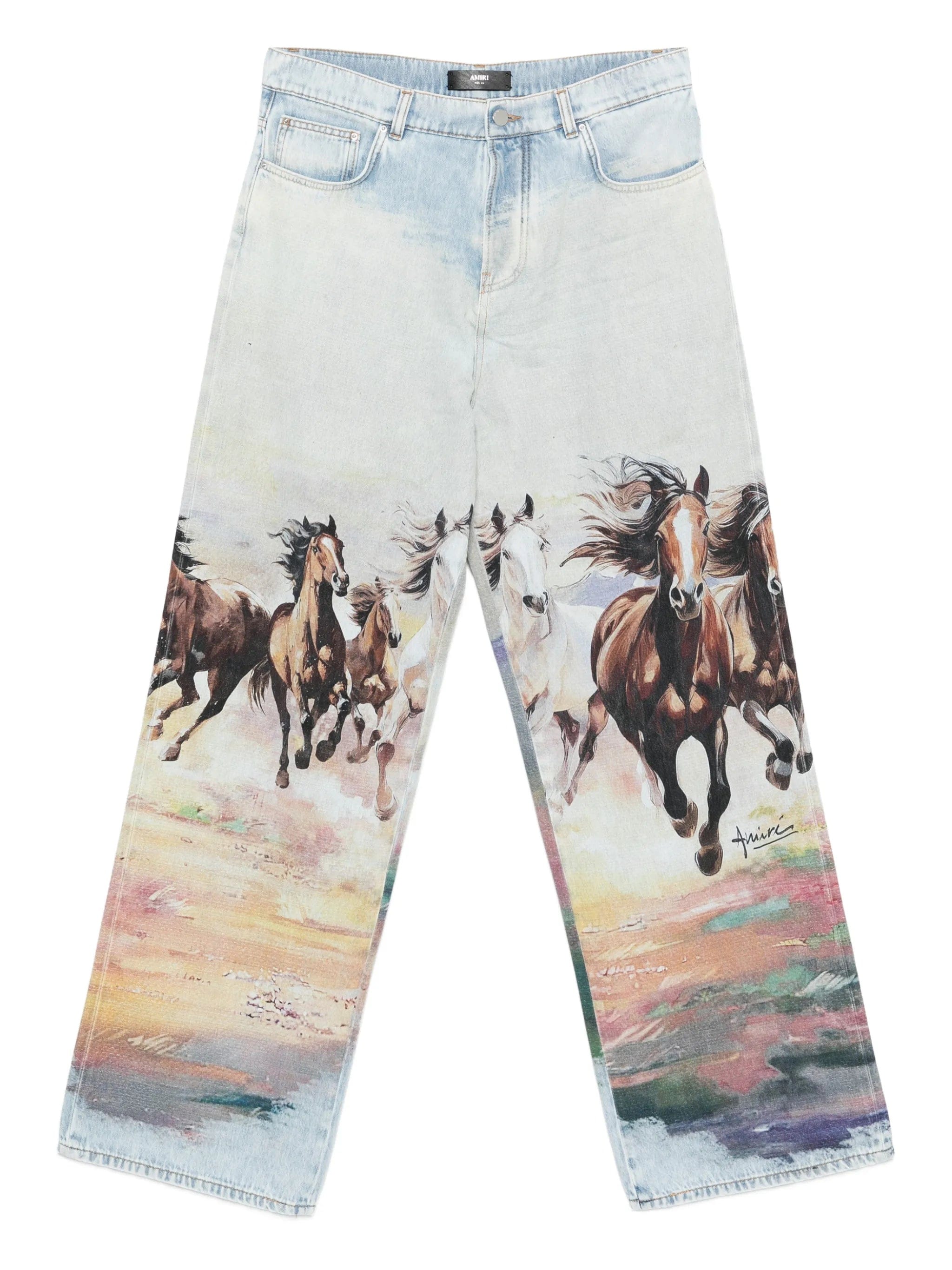 AMIRI horses baggy jeans