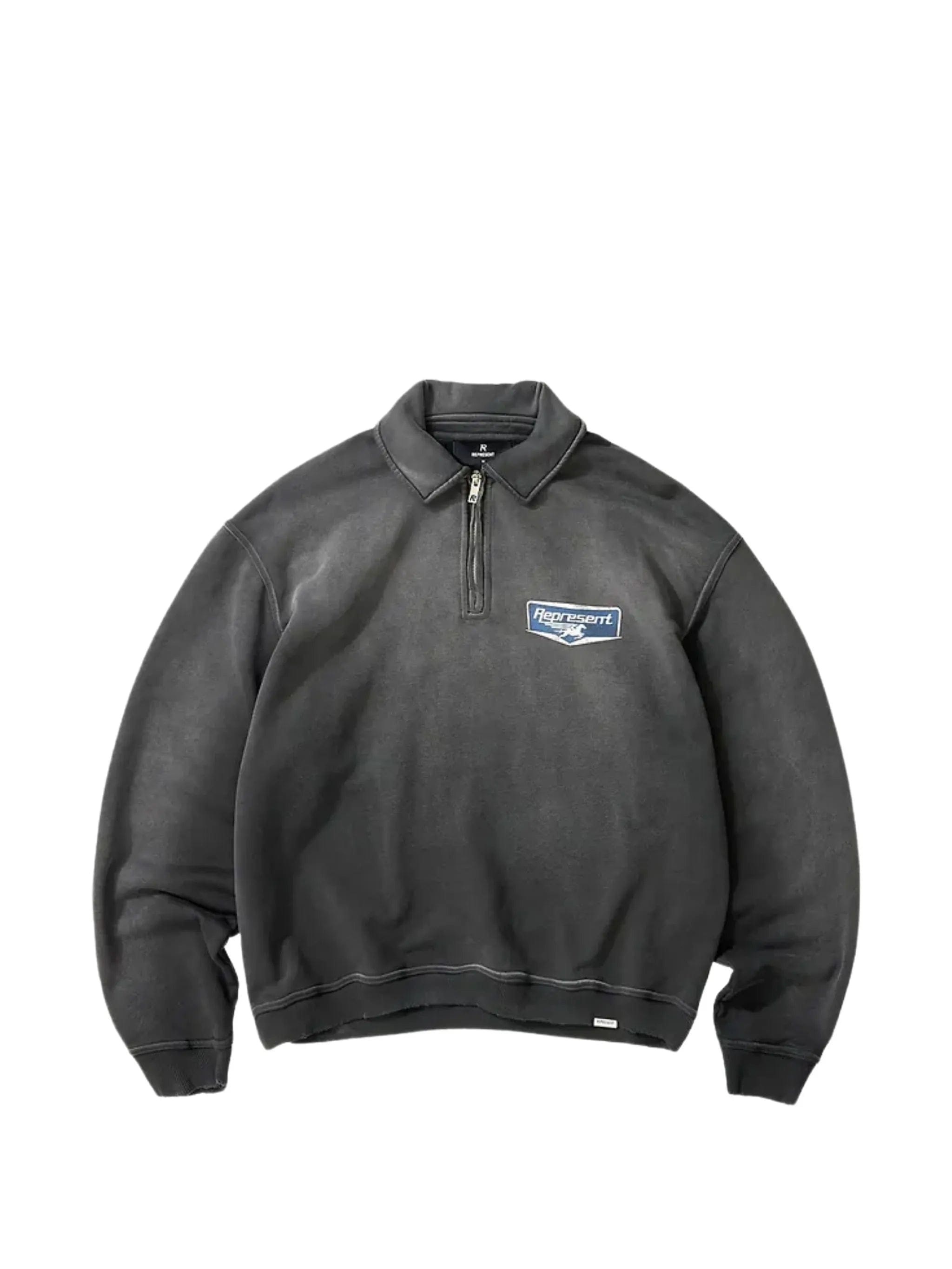 Represent zip graphic sweatshirt