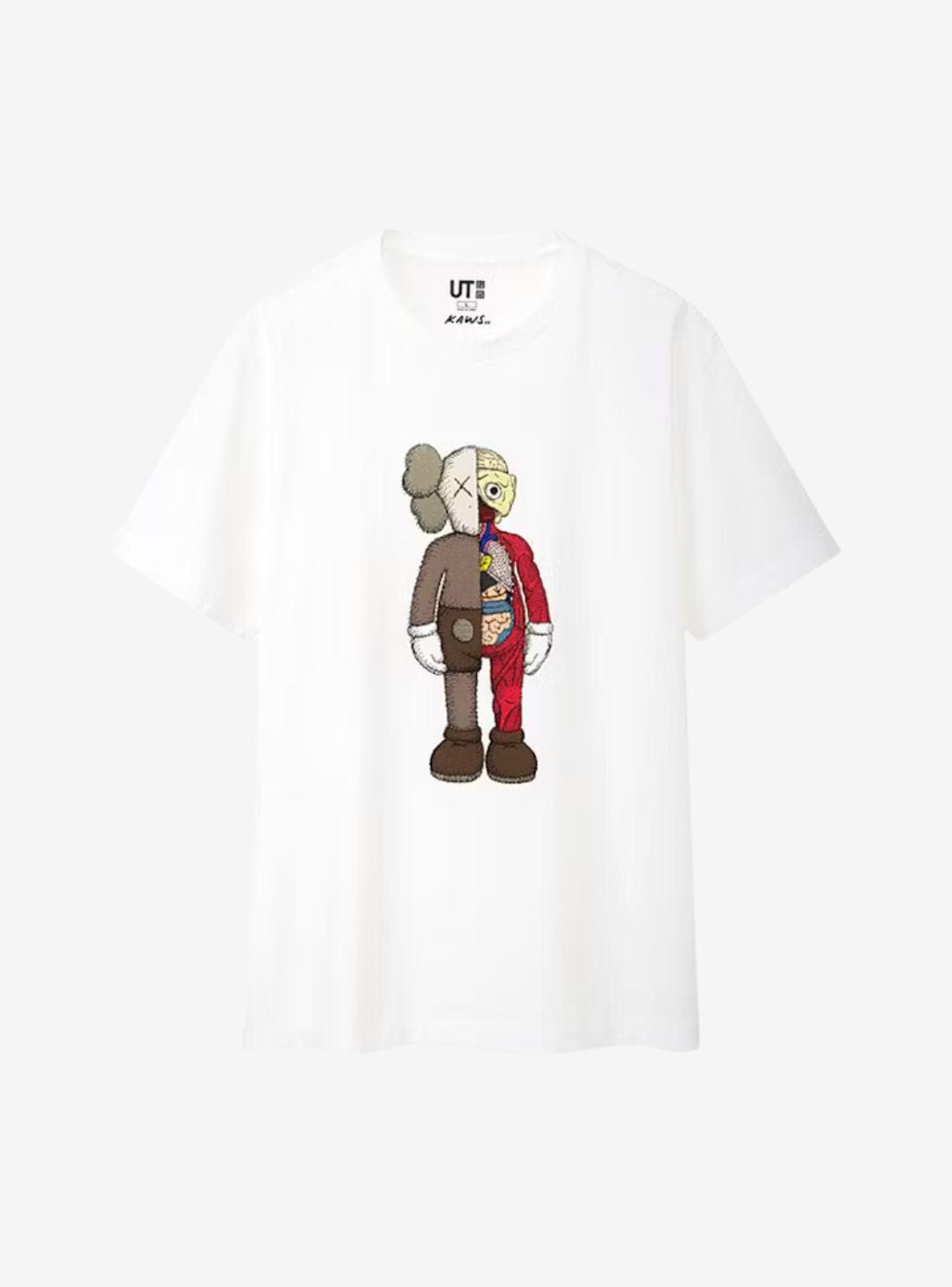 Kaws x Uniqlo Flayed T - Shirt White