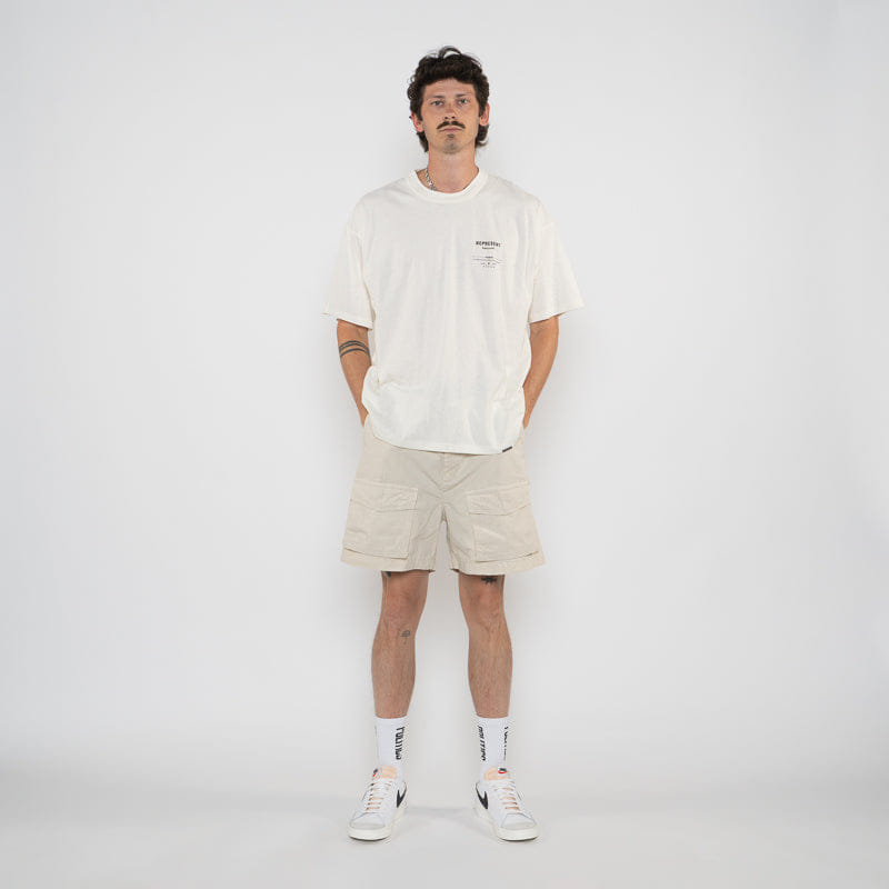 Represent Front Pocket Cargo Short - Champagne