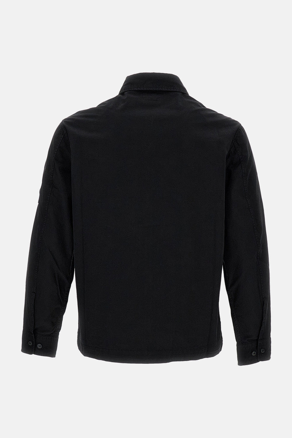 C.P. Company GIACCA/CAMICIA OVER CON ZIP IN GABARDINE ORGANICO