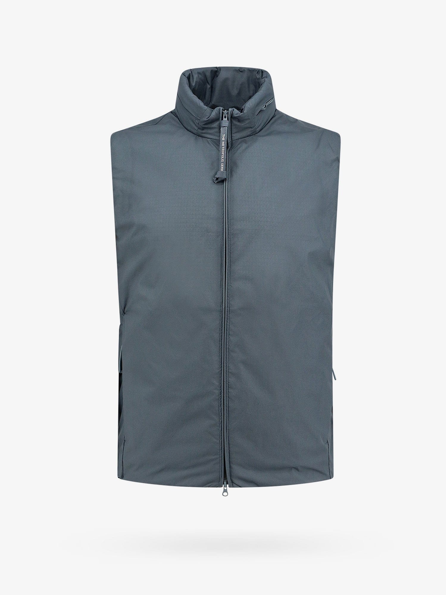 C.p.company Nylon sleeveless jacket with lateral logo print